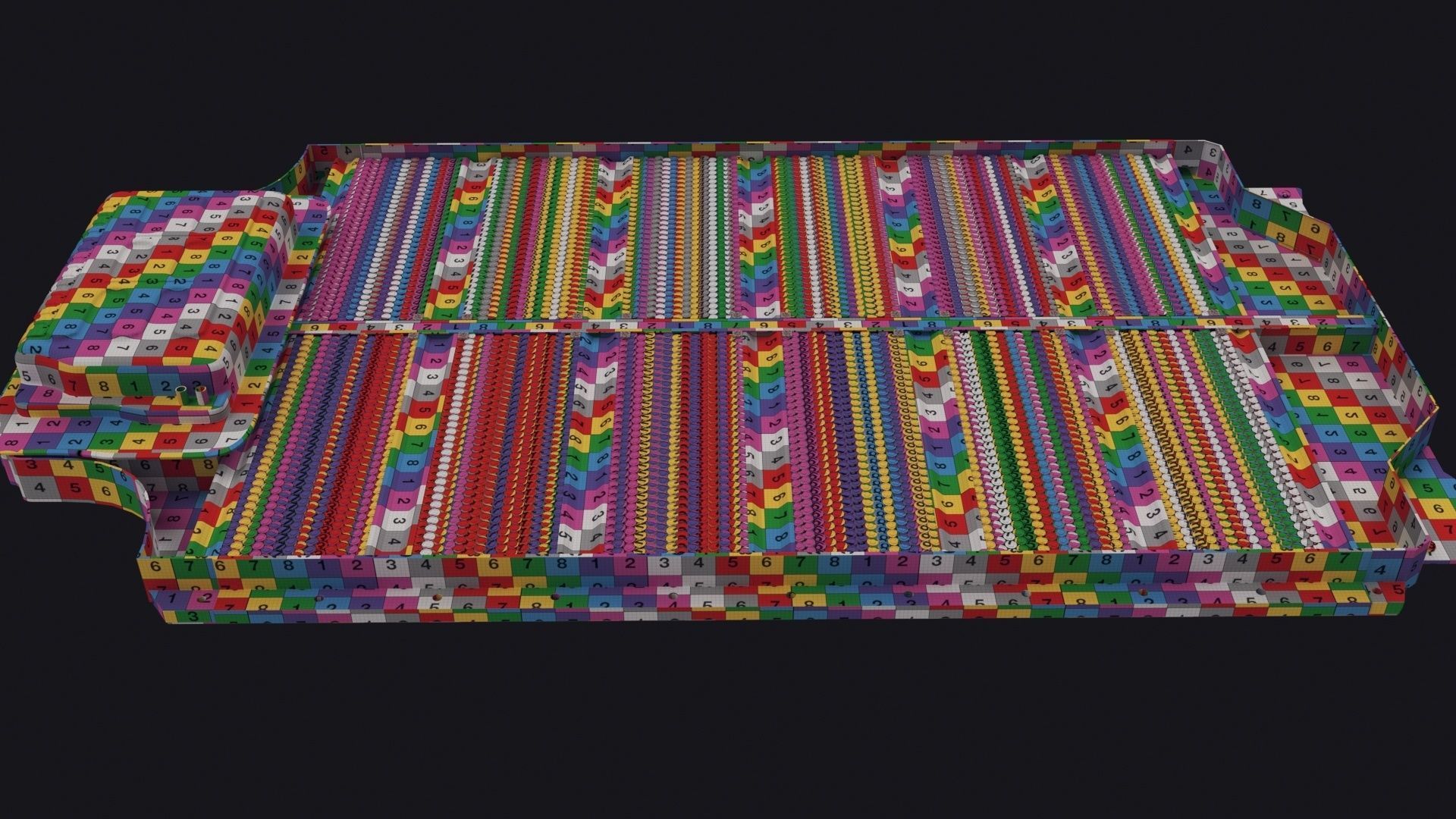 Tesla Model S Battery Pack 3D model_36