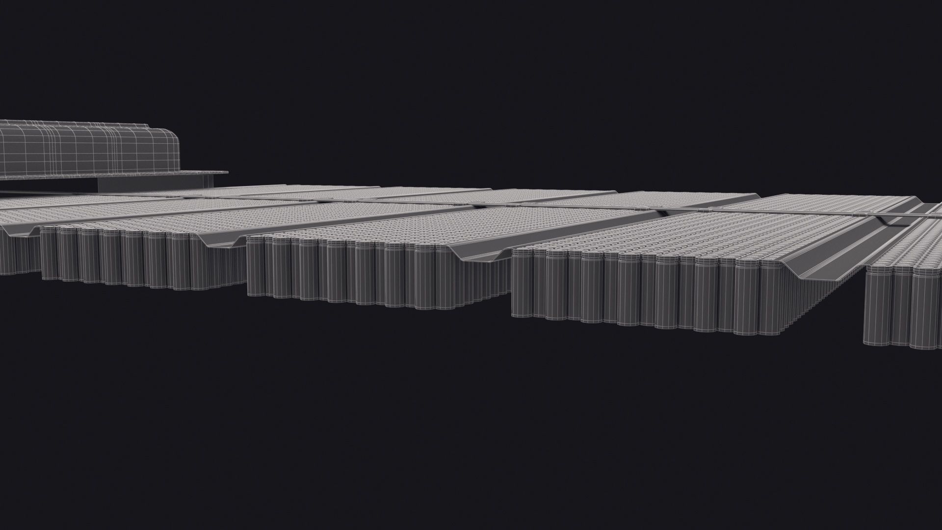 Tesla Model S Battery Pack 3D model_29