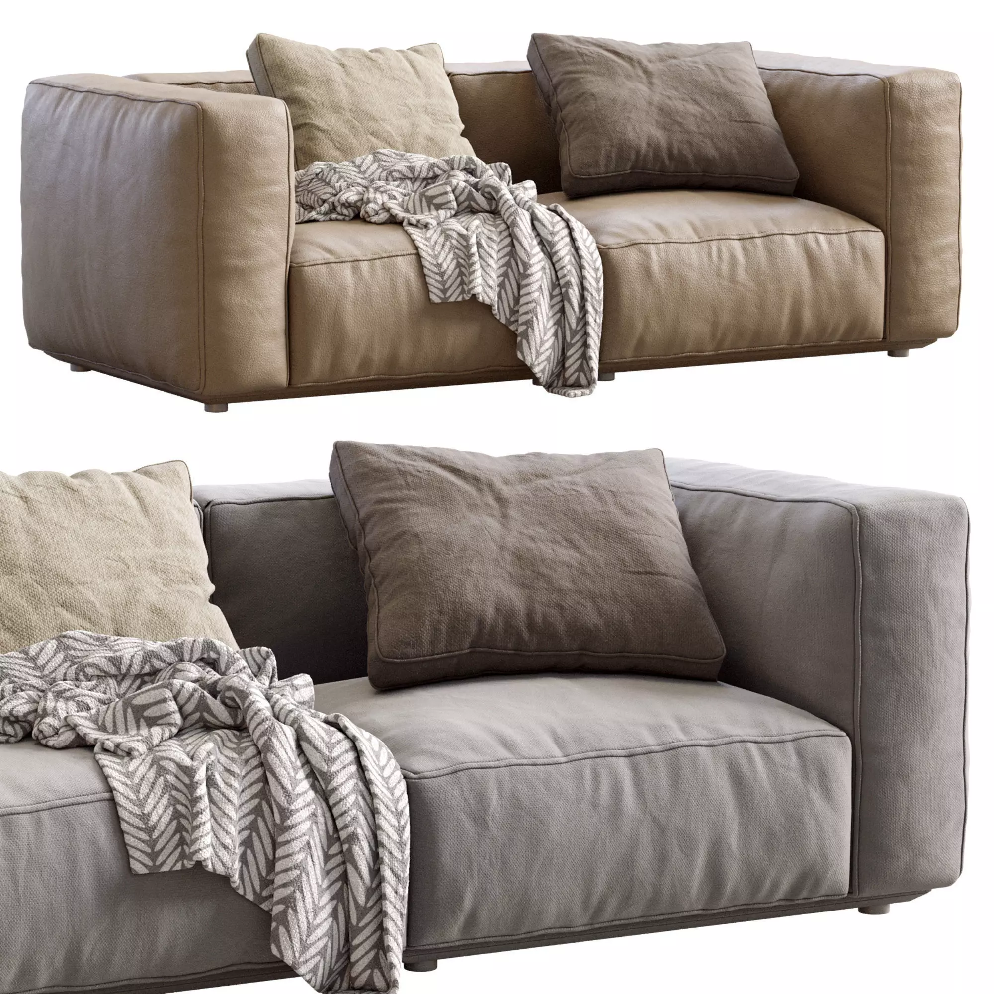 Sofa Marechiaro By Arflex 2 3D model