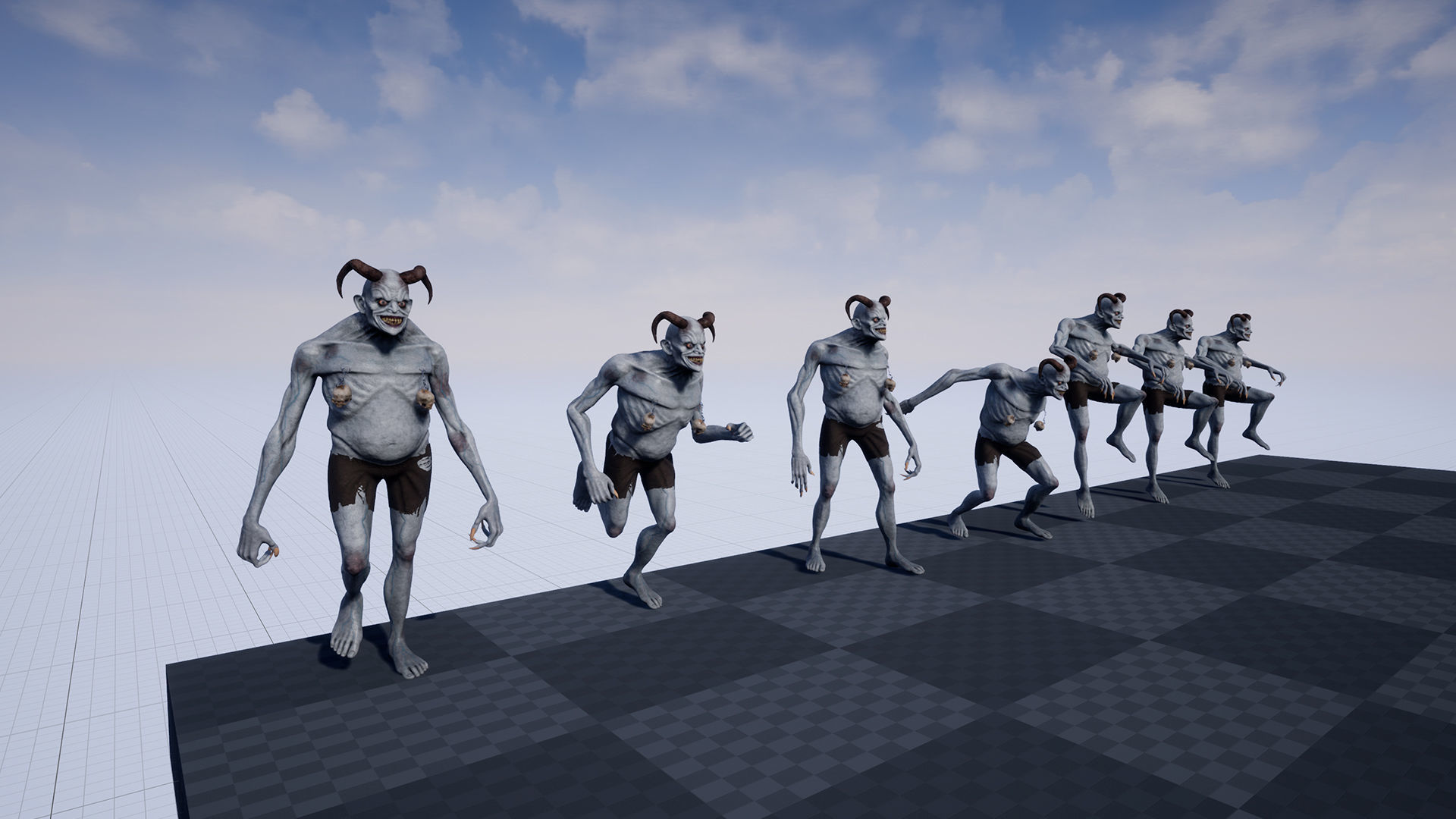 Evil Demon Low-poly 3D model_18