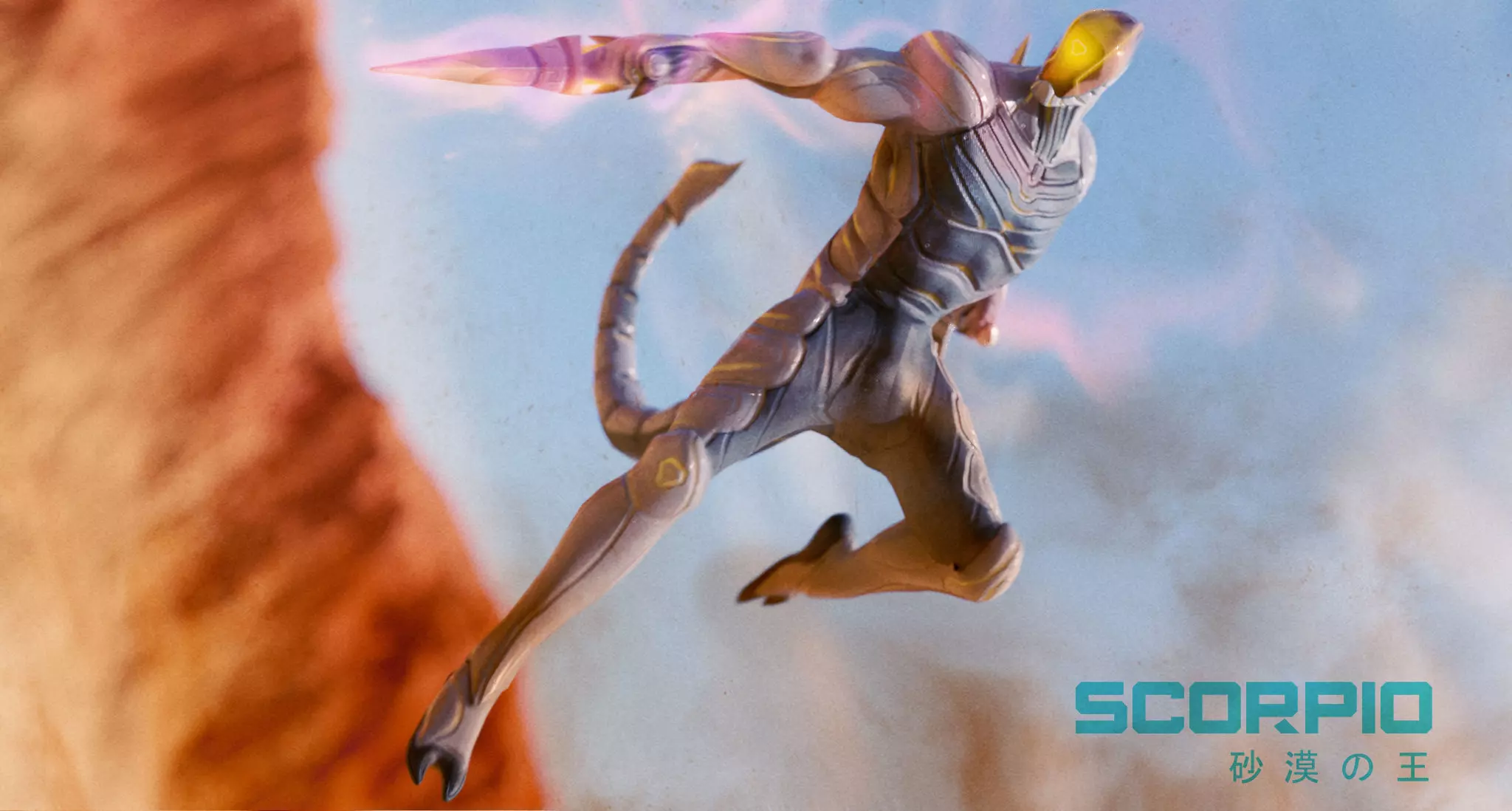 Low Poly - Cyborg Zodiac Theme - Scorpio Low-poly 3D model_0