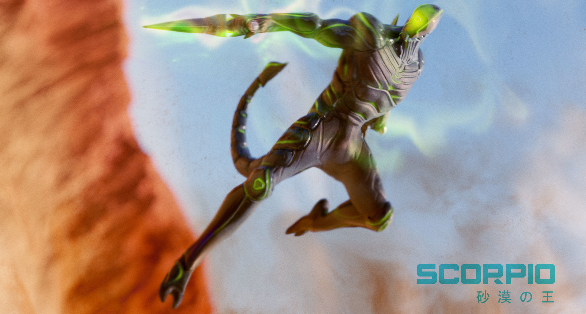Low Poly - Cyborg Zodiac Theme - Scorpio Low-poly 3D model_3