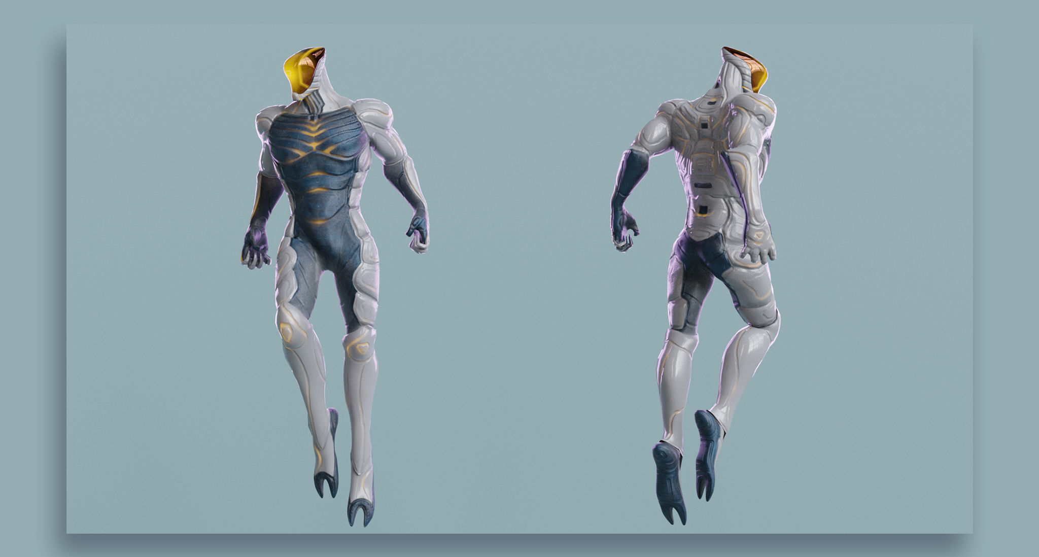 Low Poly - Cyborg Zodiac Theme - Scorpio Low-poly 3D model_14