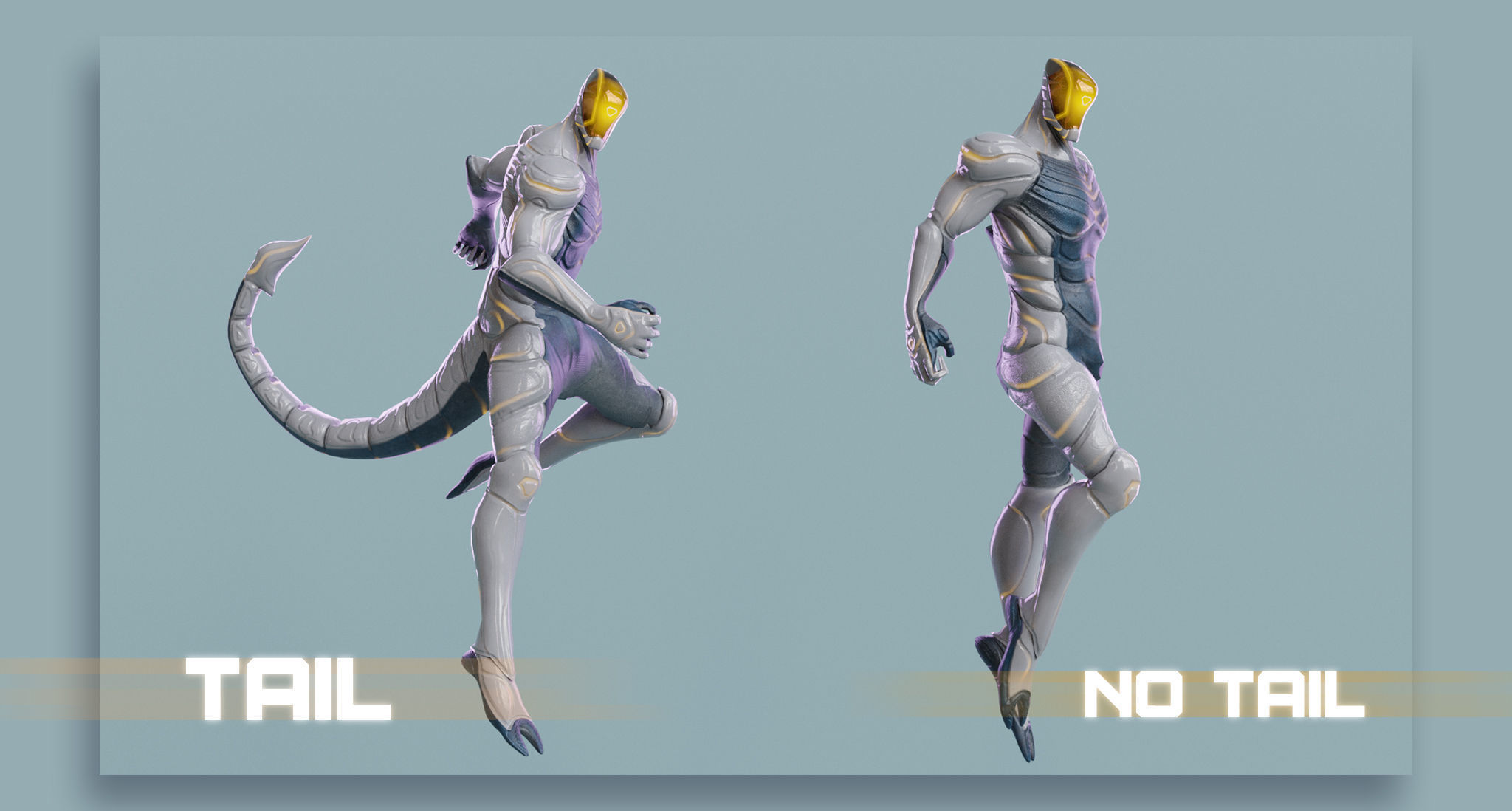 Low Poly - Cyborg Zodiac Theme - Scorpio Low-poly 3D model_13