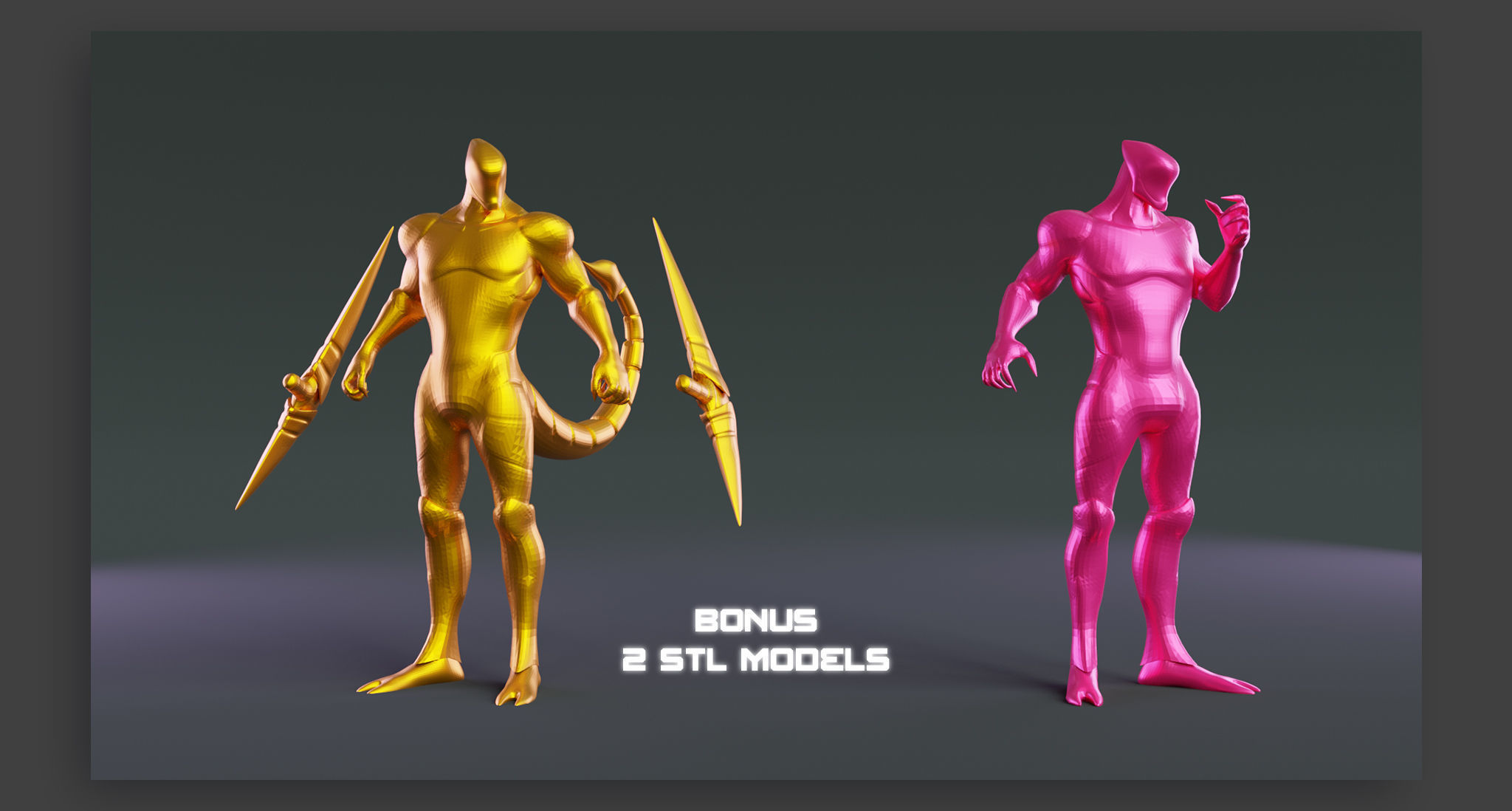 Low Poly - Cyborg Zodiac Theme - Scorpio Low-poly 3D model_23