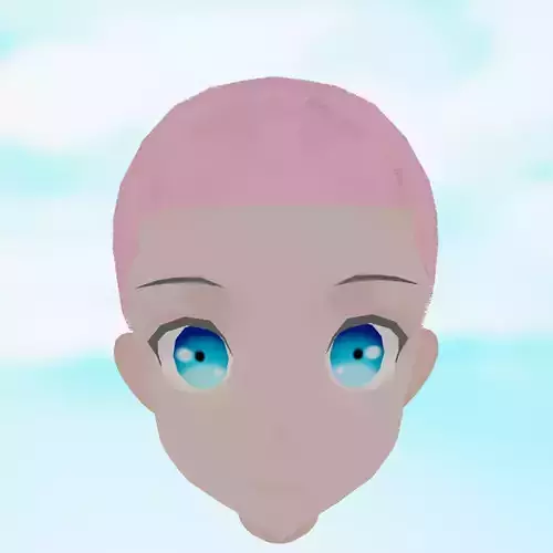 hair anime  toonshadling 
