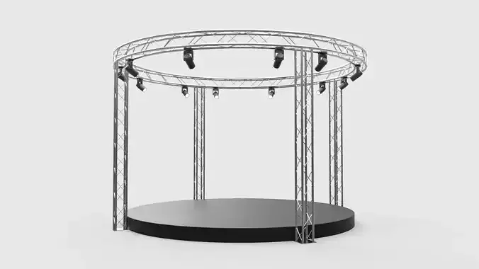 Concert Stage 11 3D model
