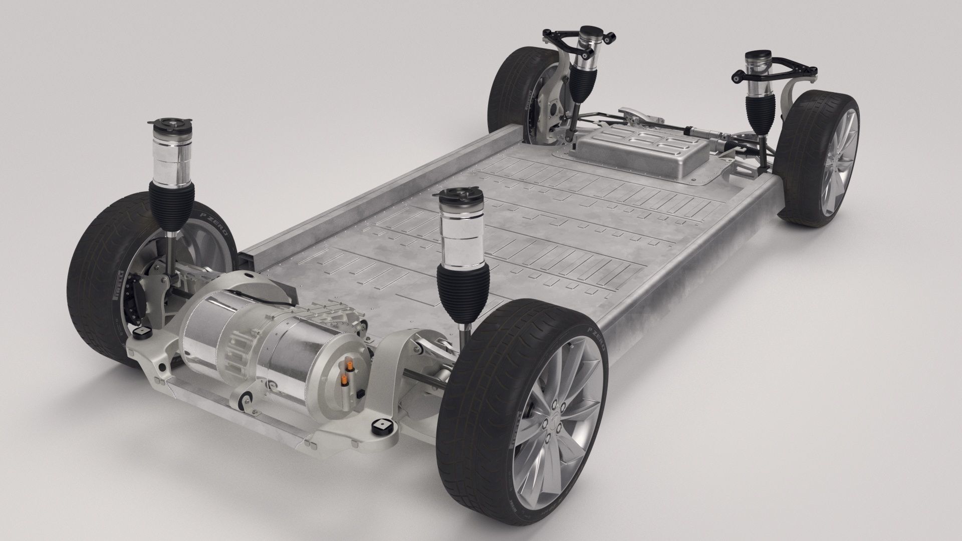 Tesla Model S Chassis 2 3D model_7