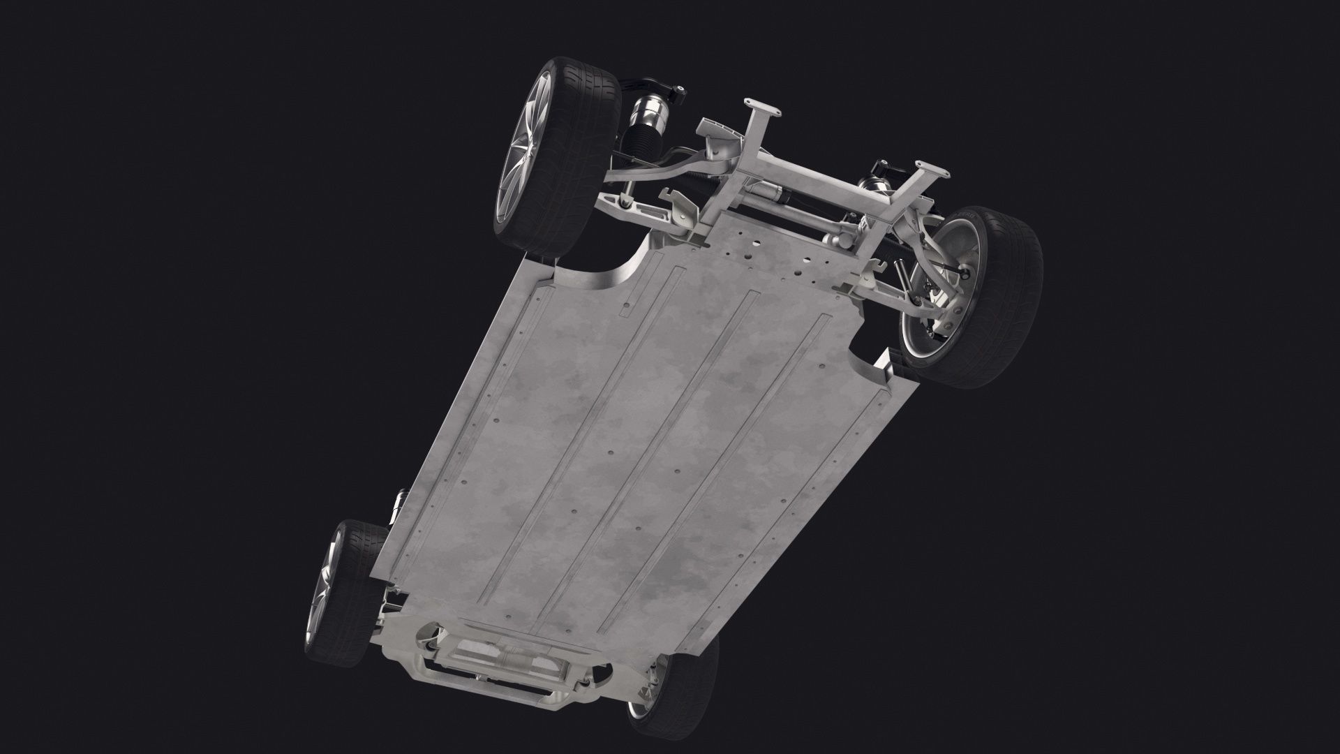 Tesla Model S Chassis 2 3D model_20