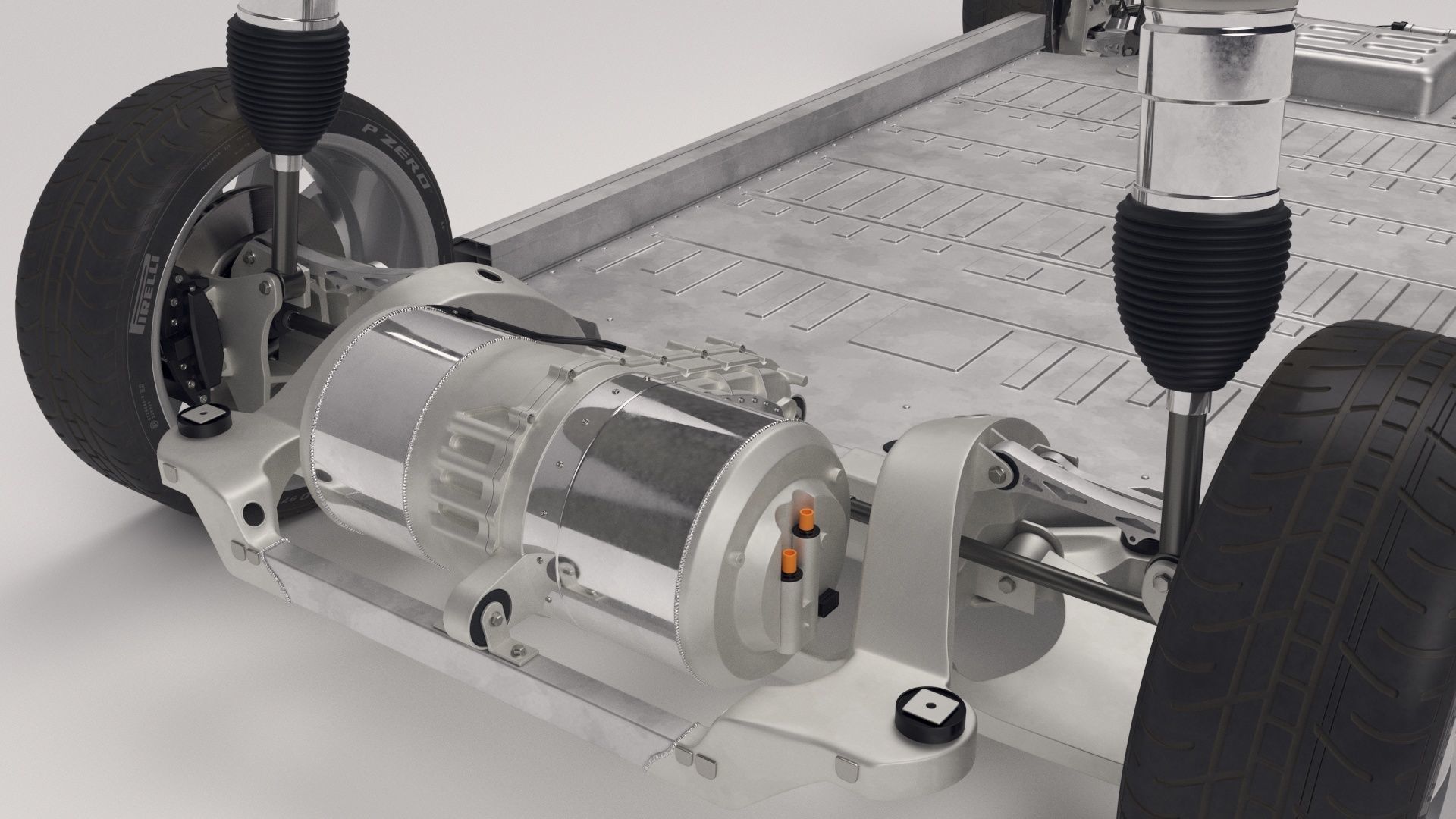 Tesla Model S Chassis 2 3D model_30