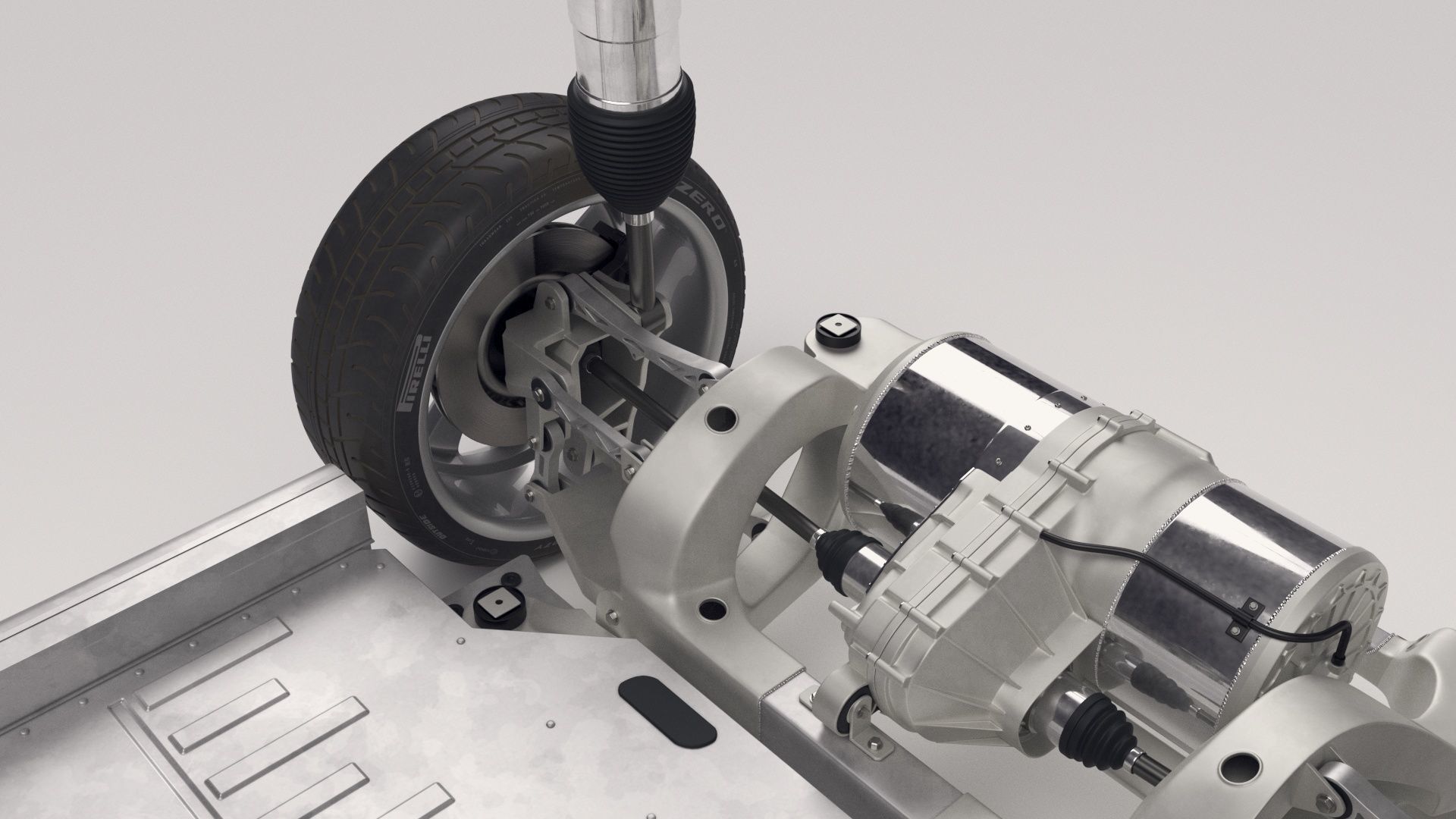 Tesla Model S Chassis 2 3D model_29