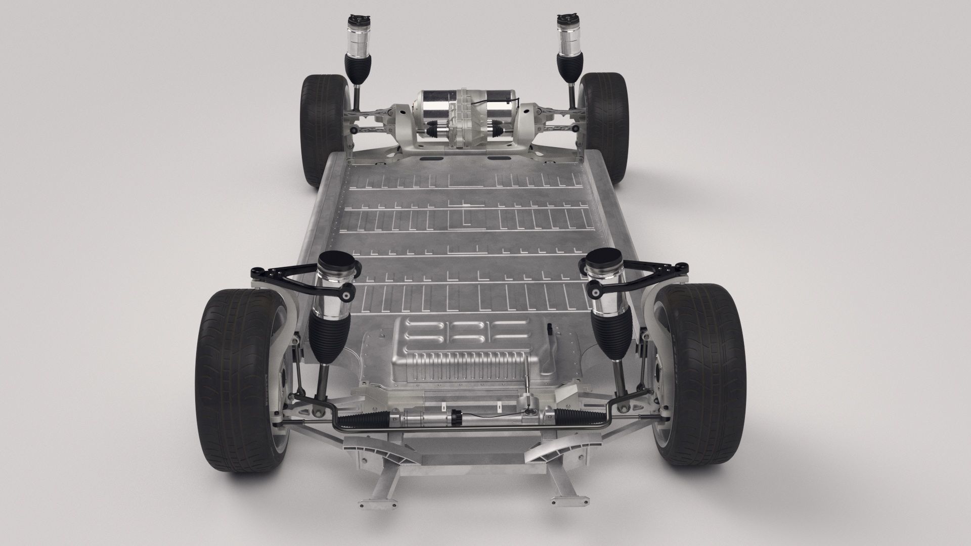 Tesla Model S Chassis 2 3D model_3