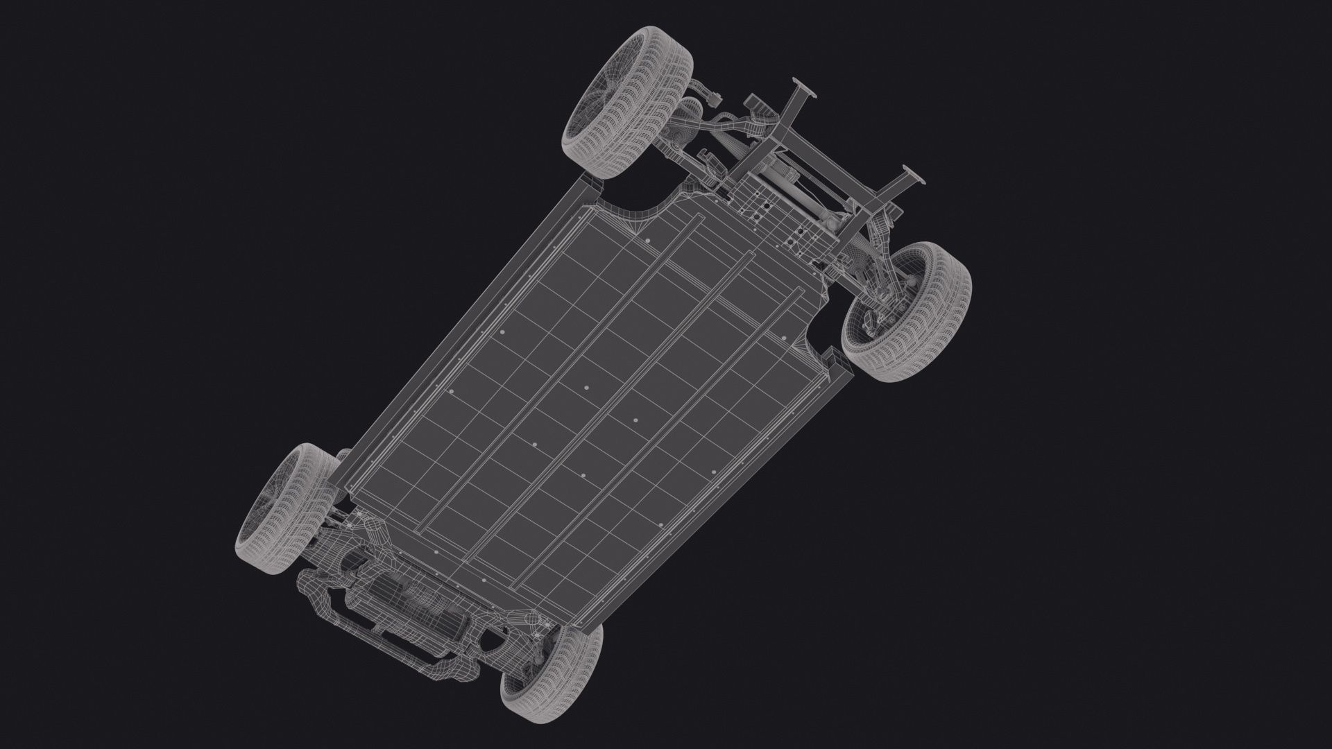 Tesla Model S Chassis 2 3D model_42
