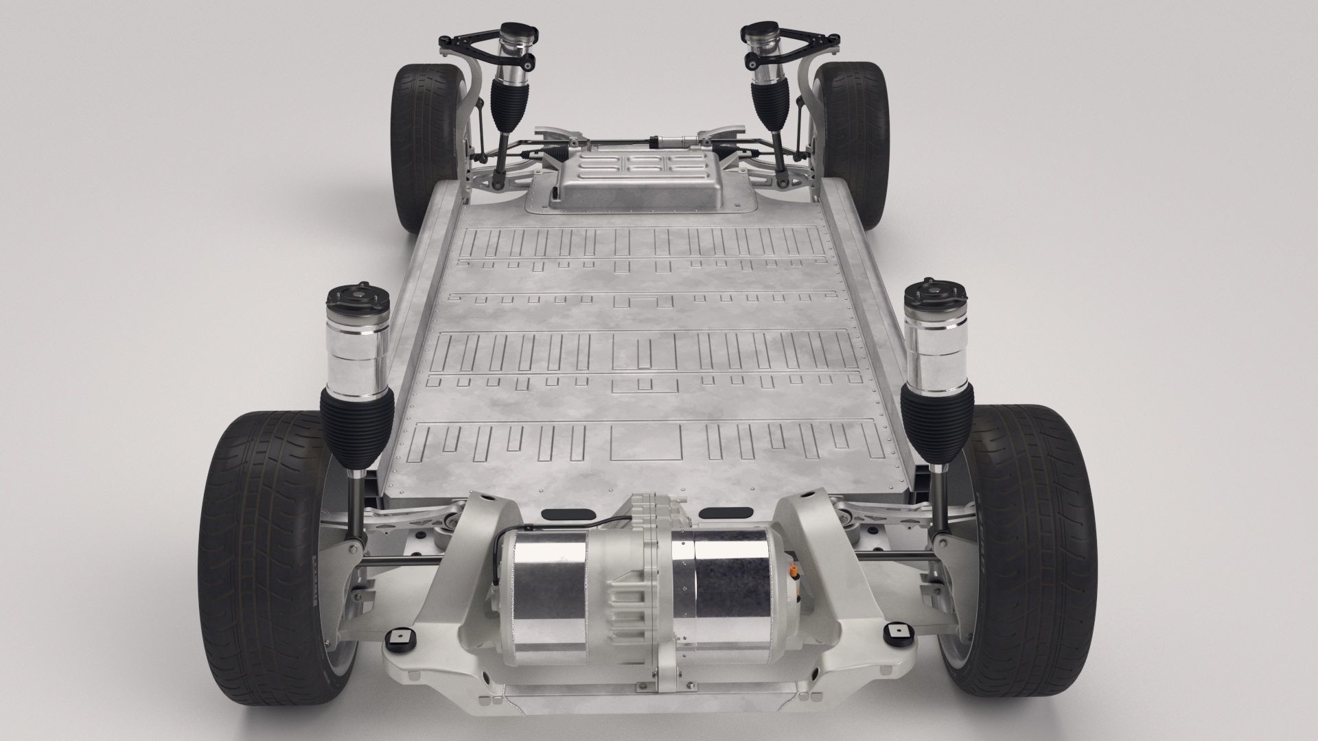 Tesla Model S Chassis 2 3D model_19