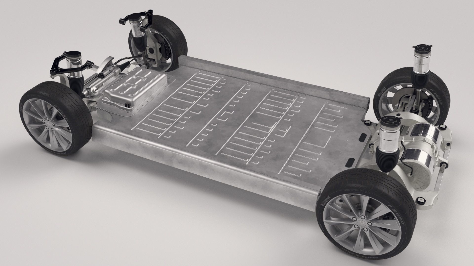 Tesla Model S Chassis 2 3D model_17