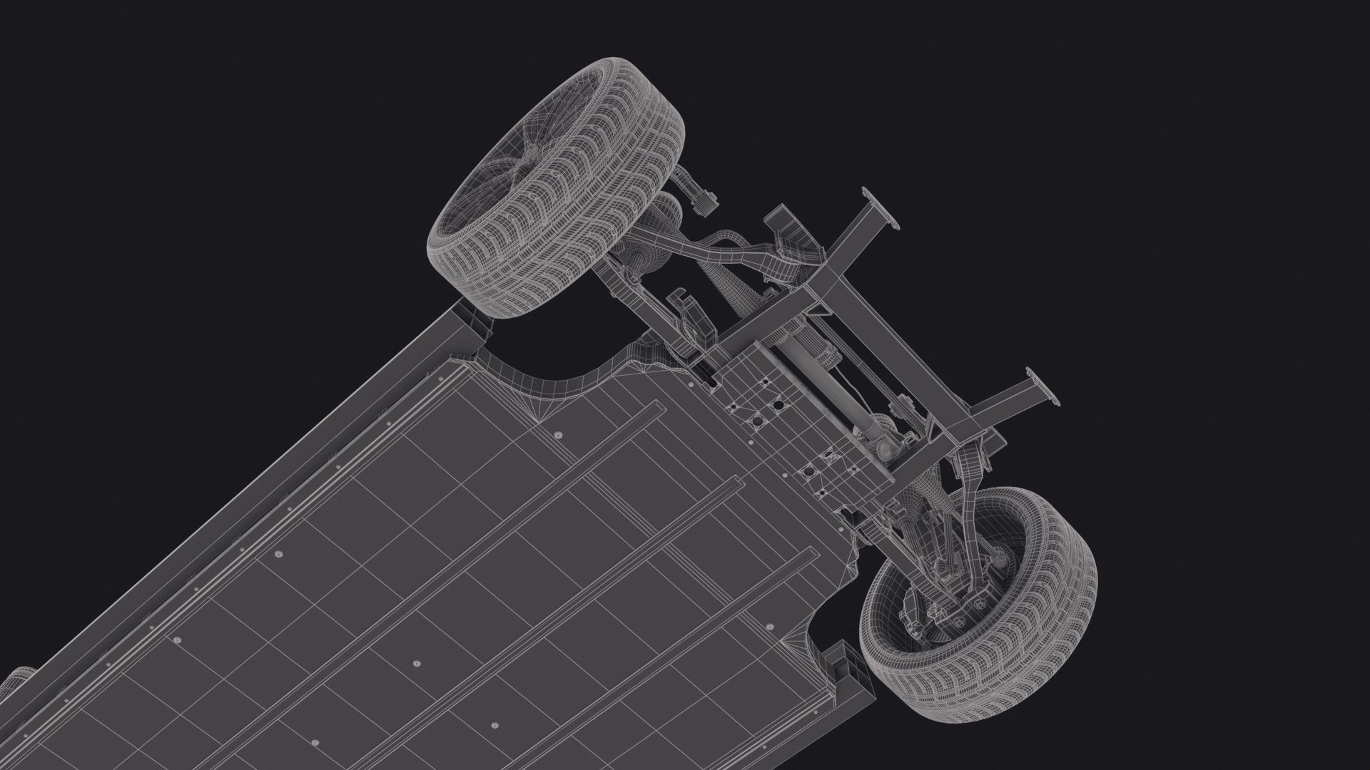 Tesla Model S Chassis 2 3D model_51
