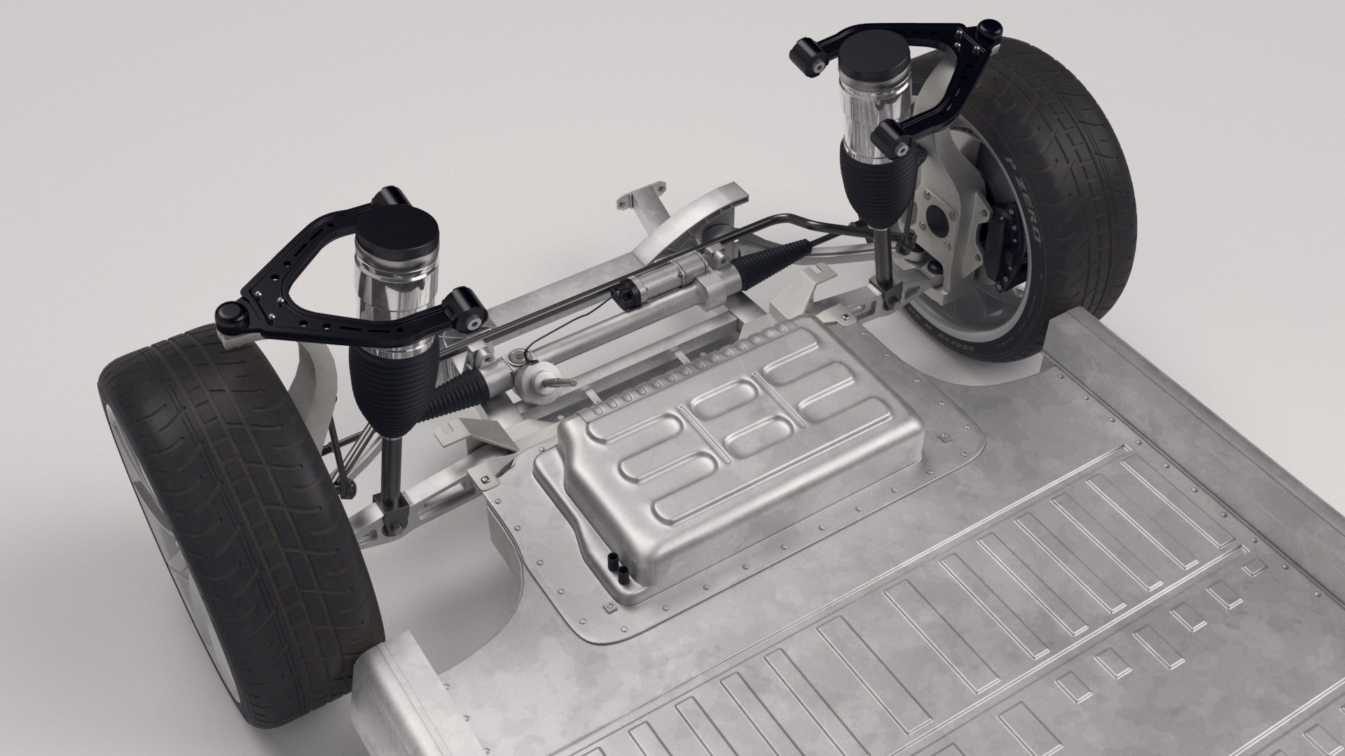 Tesla Model S Chassis 2 3D model_23