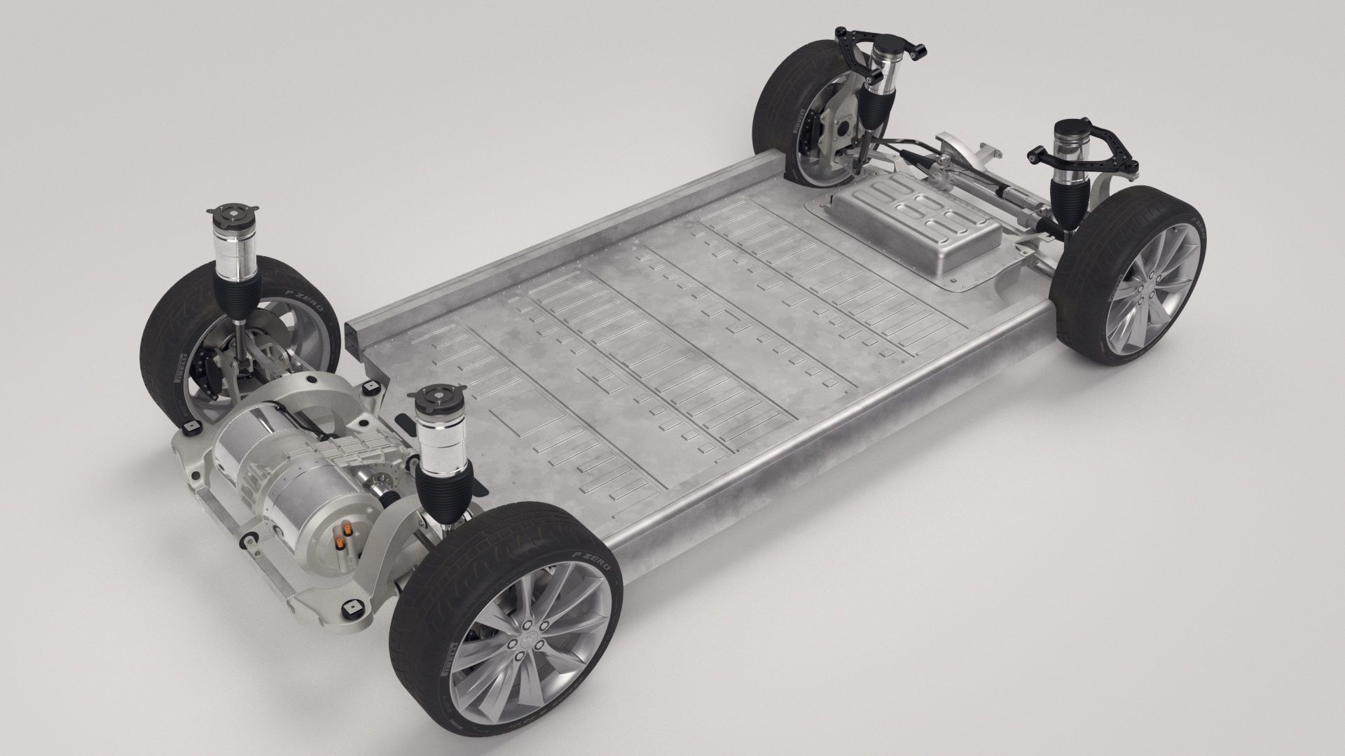 Tesla Model S Chassis 2 3D model_5