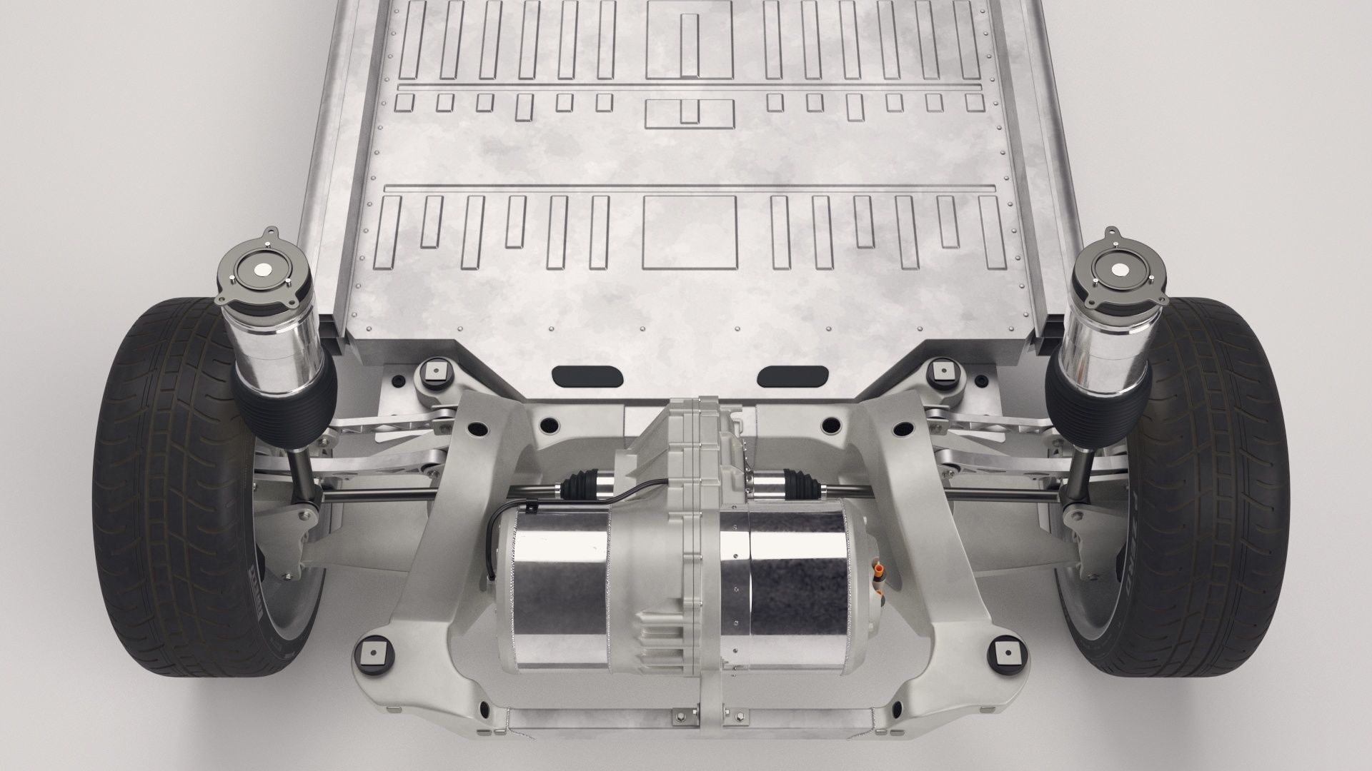 Tesla Model S Chassis 2 3D model_12