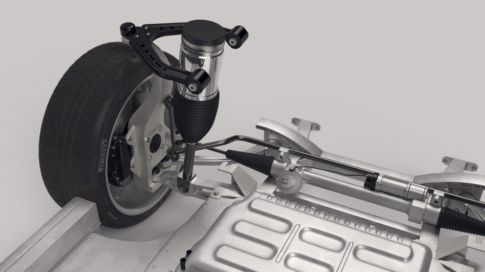 Tesla Model S Chassis 2 3D model_32