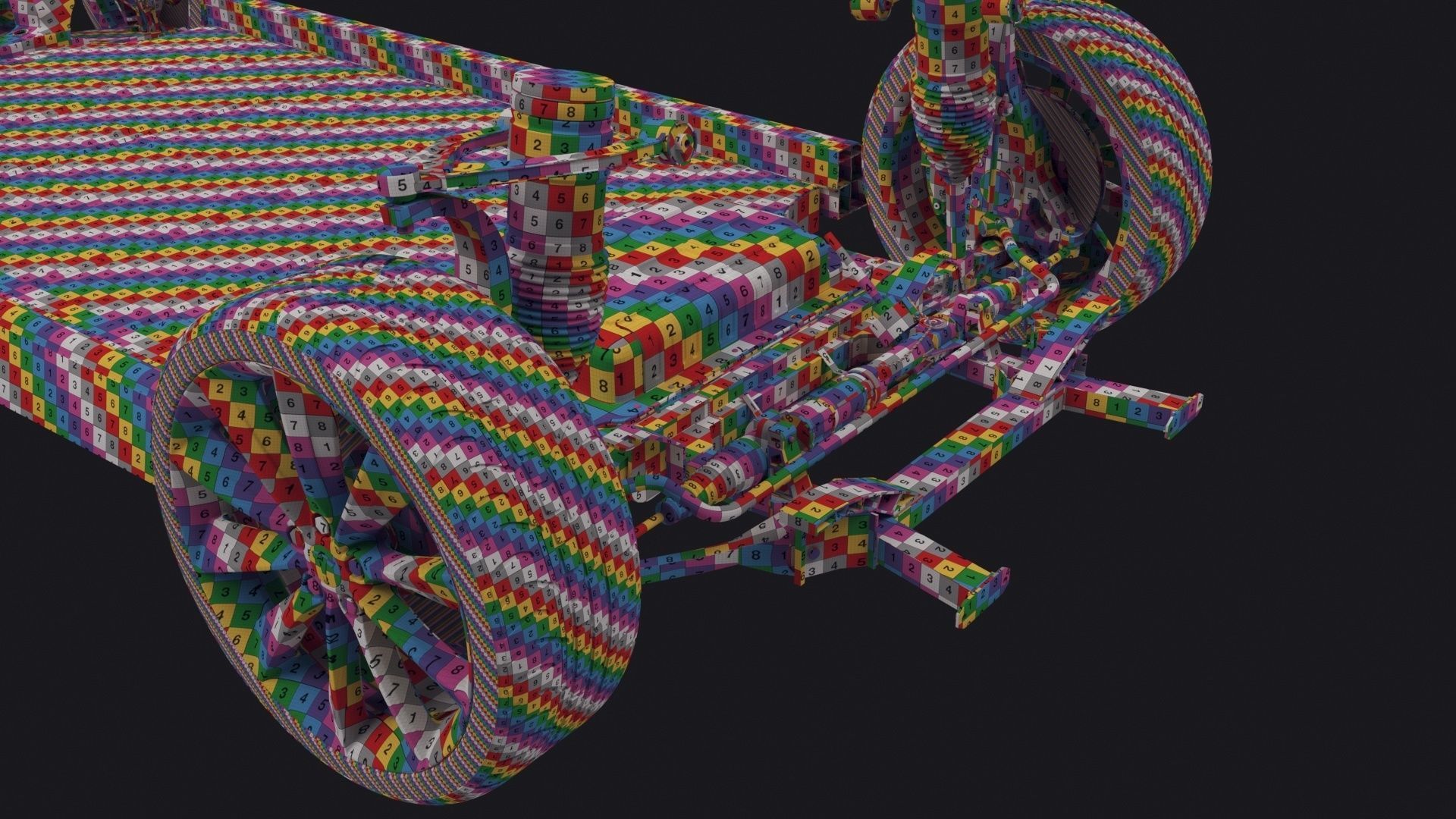 Tesla Model S Chassis 2 3D model_59
