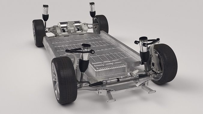 Tesla Model S Chassis 2 3D model