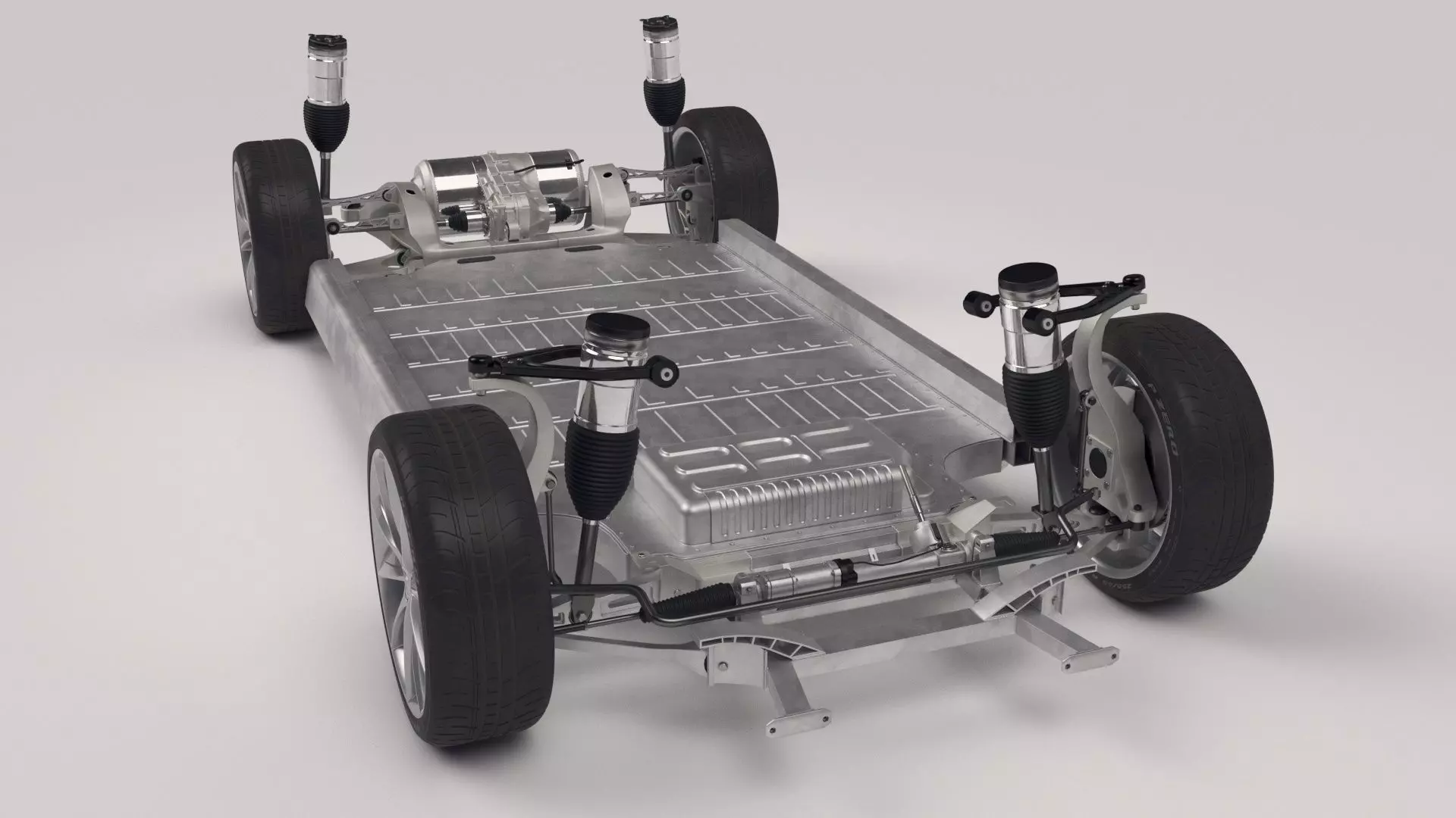 Tesla Model S Chassis 2 3D model_0