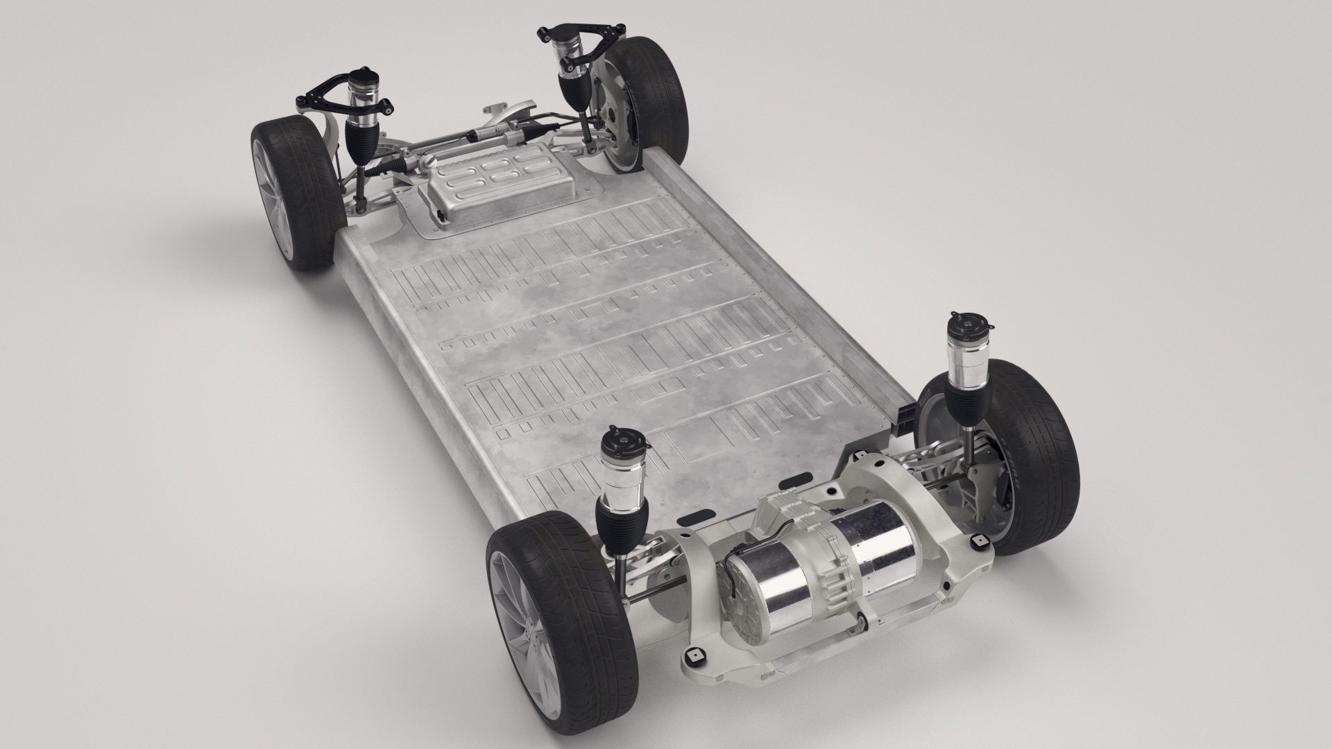 Tesla Model S Chassis 2 3D model_6