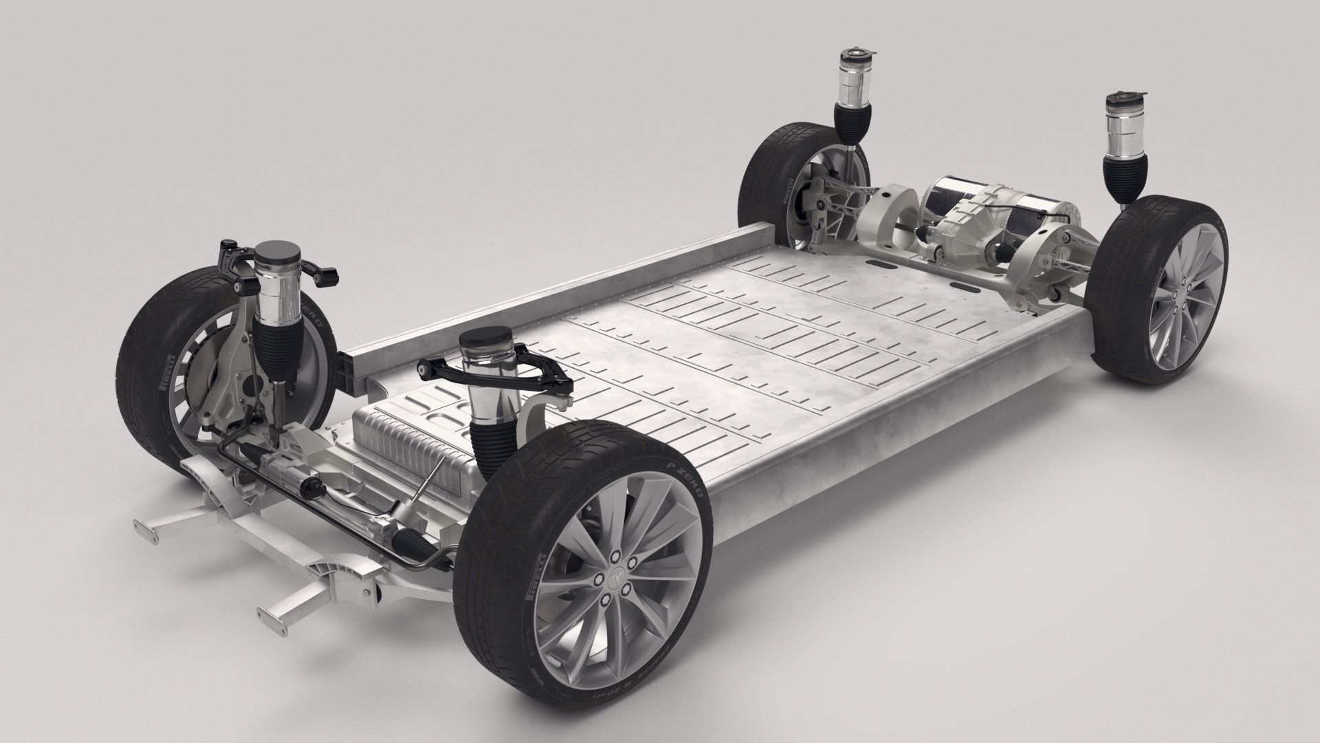 Tesla Model S Chassis 2 3D model_15