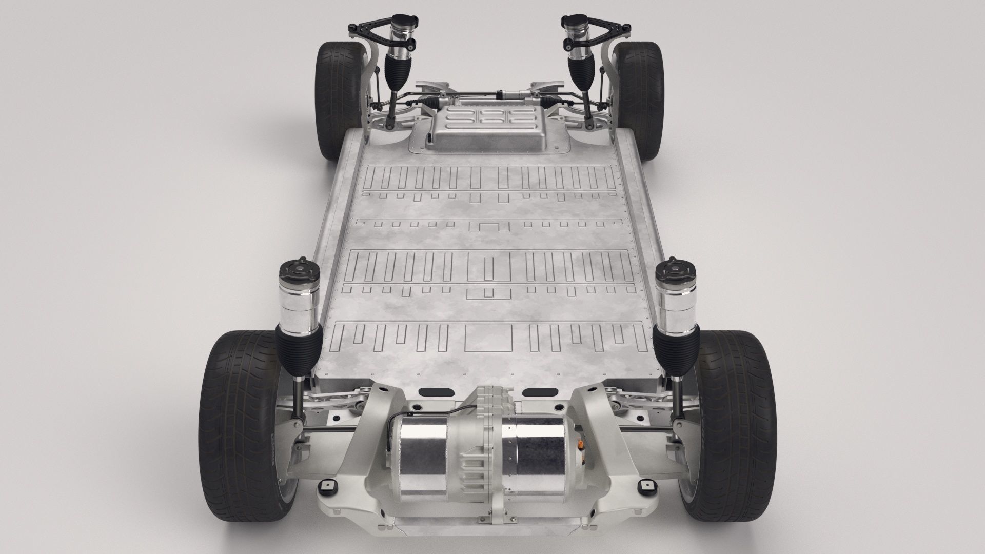 Tesla Model S Chassis 2 3D model_4