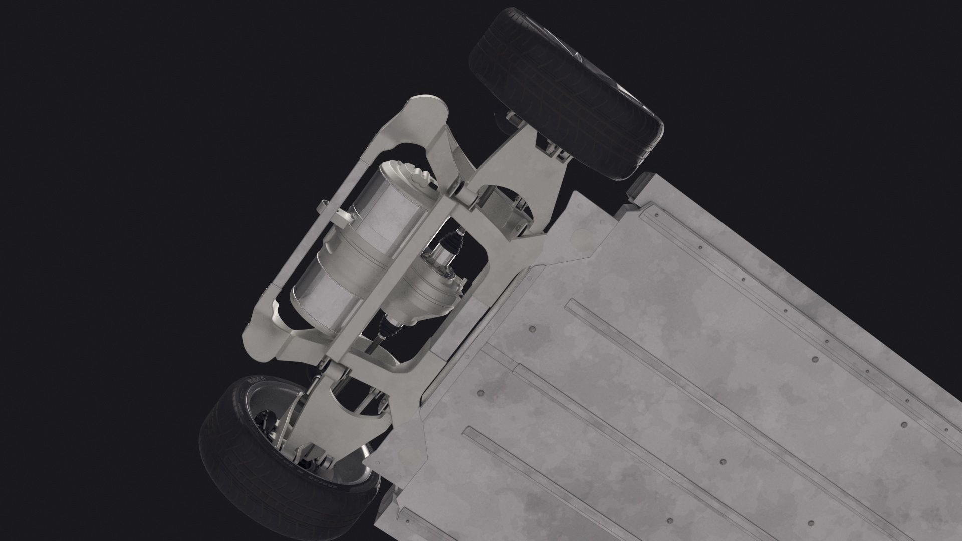 Tesla Model S Chassis 2 3D model_37
