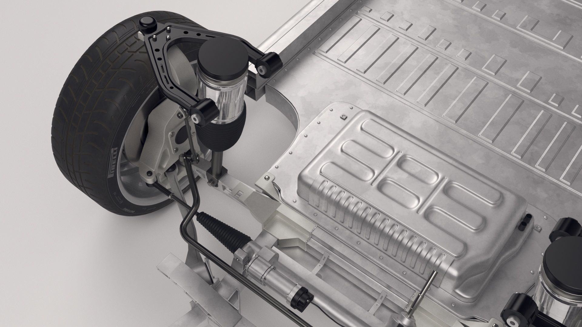 Tesla Model S Chassis 2 3D model_28