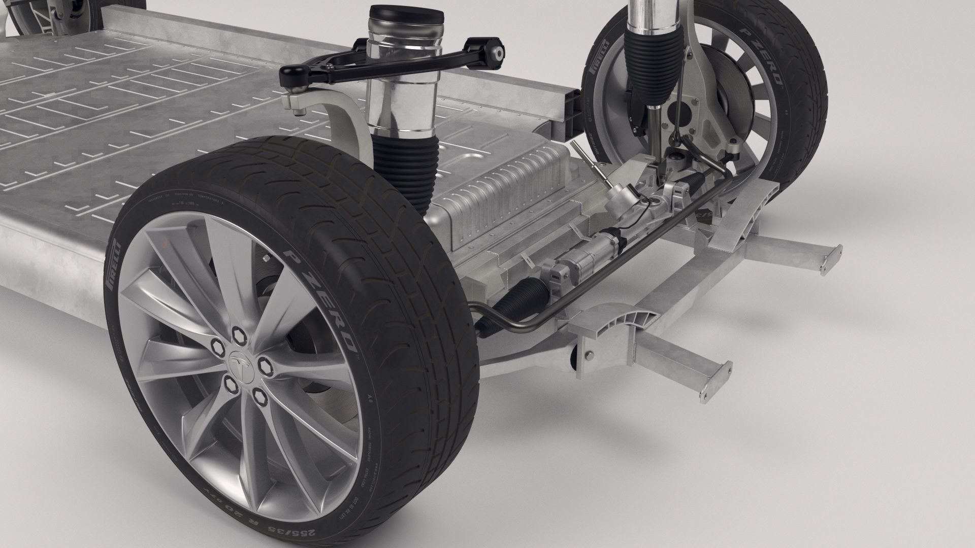Tesla Model S Chassis 2 3D model_26