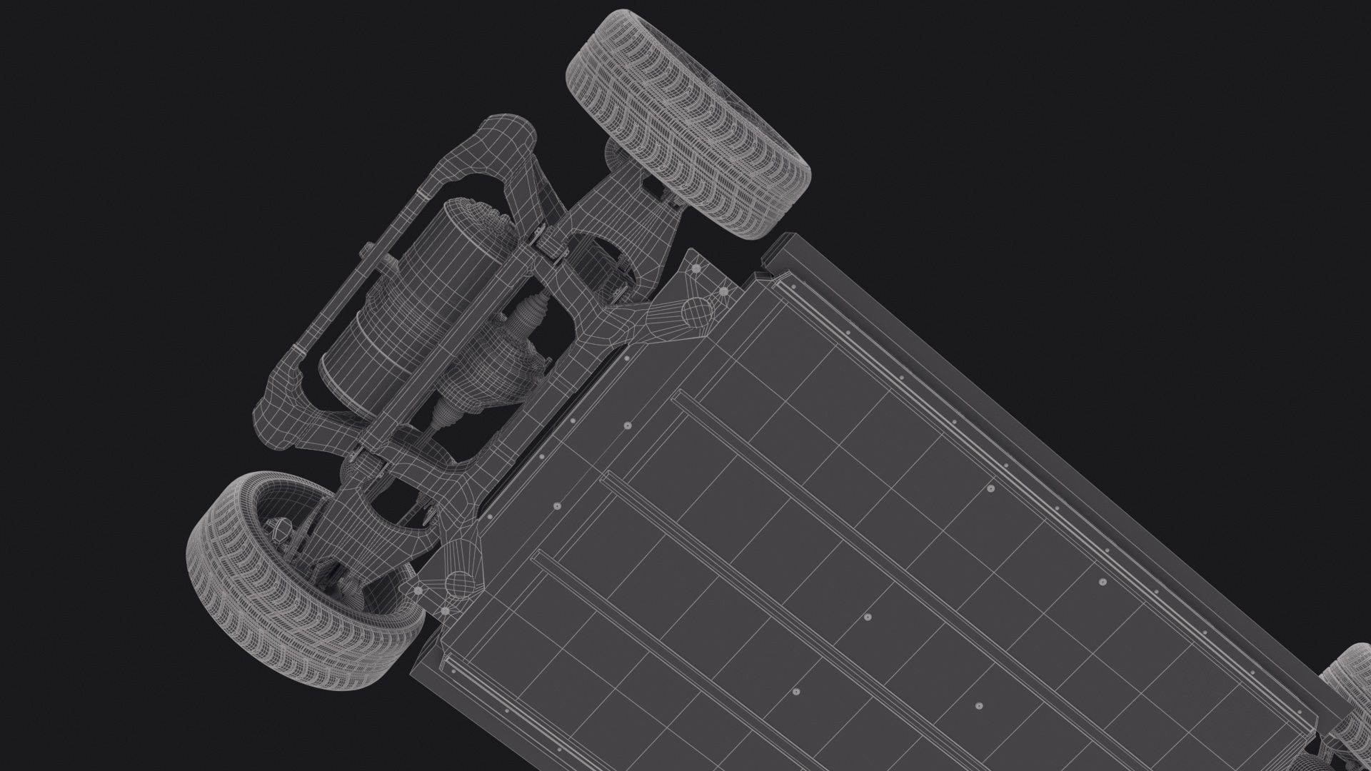 Tesla Model S Chassis 2 3D model_50