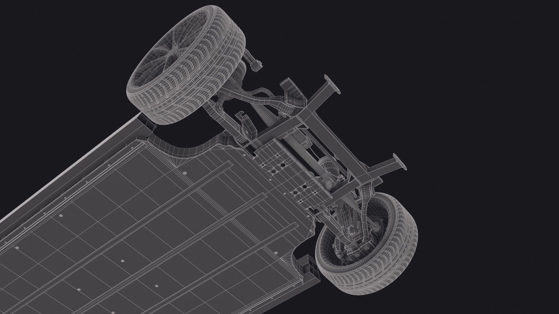 Tesla Model S Chassis 2 3D model_39