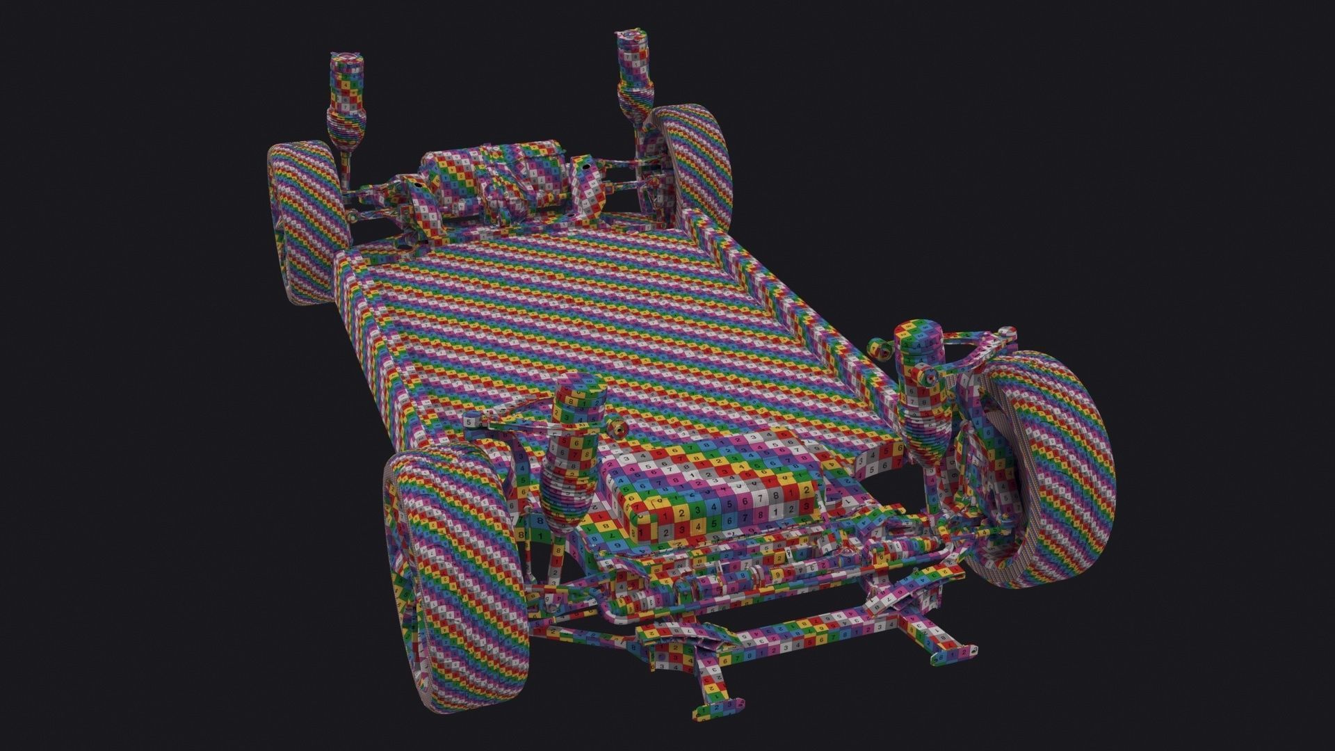 Tesla Model S Chassis 2 3D model_53