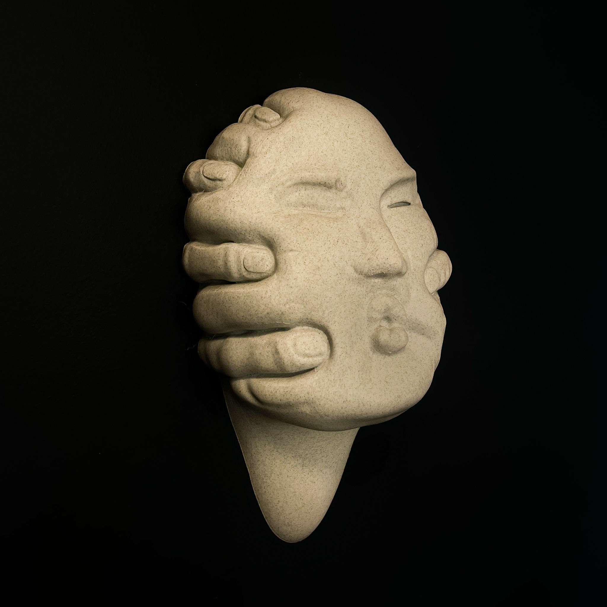 Abstract Art Face WallArt Lucid Dream The Backup 3D print model_5