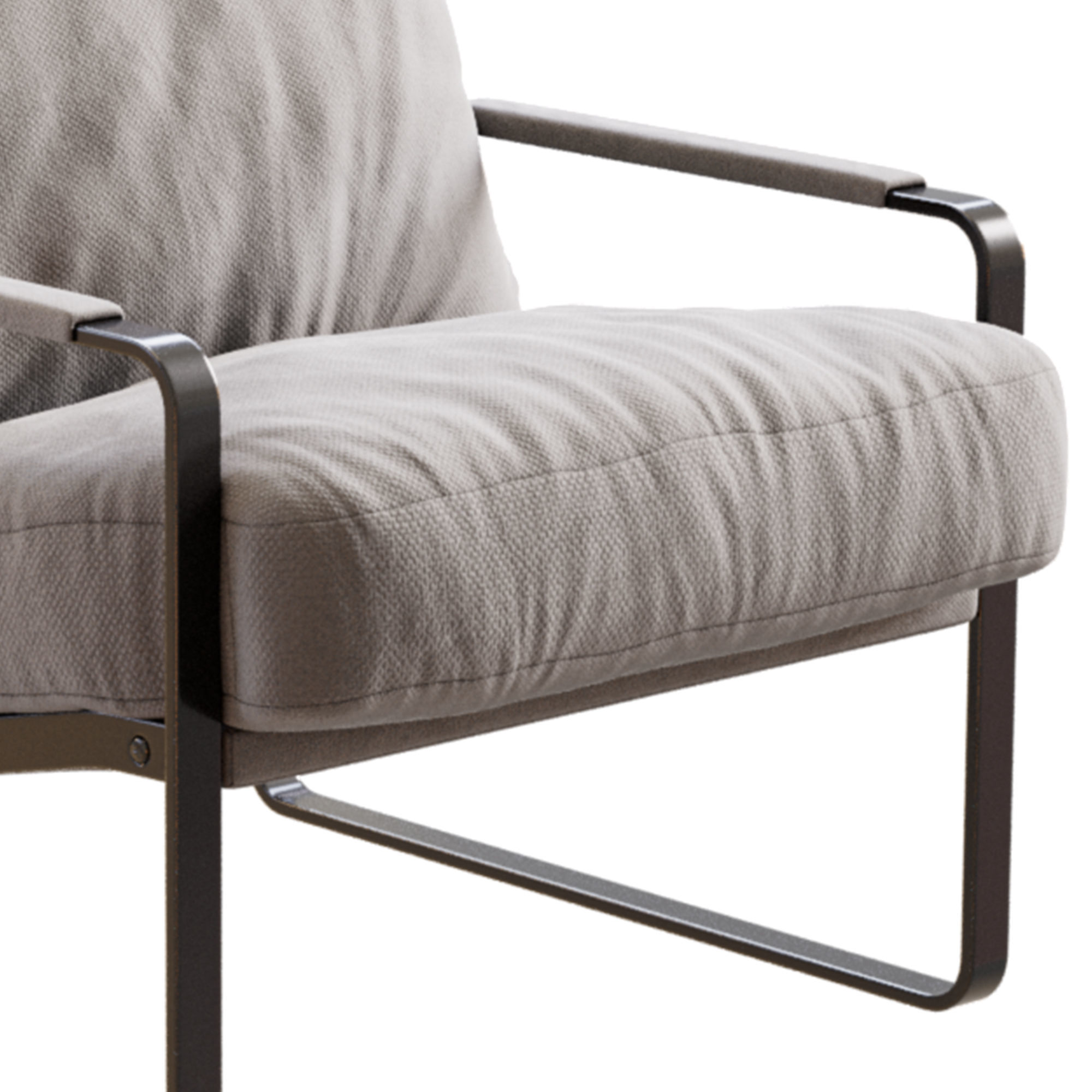 Fabricius Walter Knoll Armchair 3D model_11