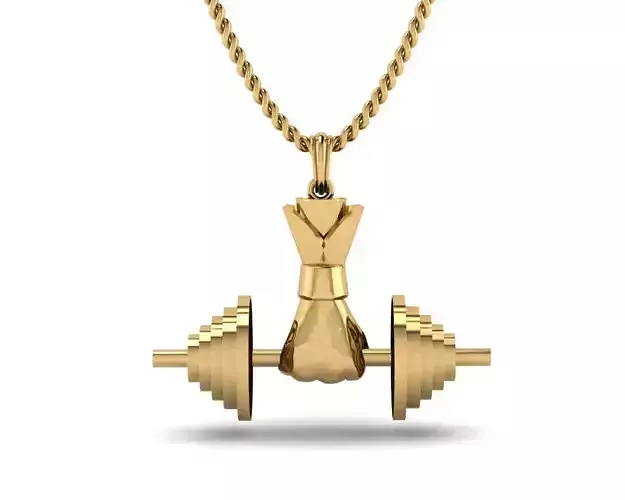Dumbbells Pendant
