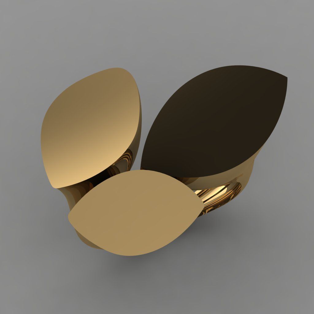 Turkish ring for ladies  3D Print Model 3D print model_1