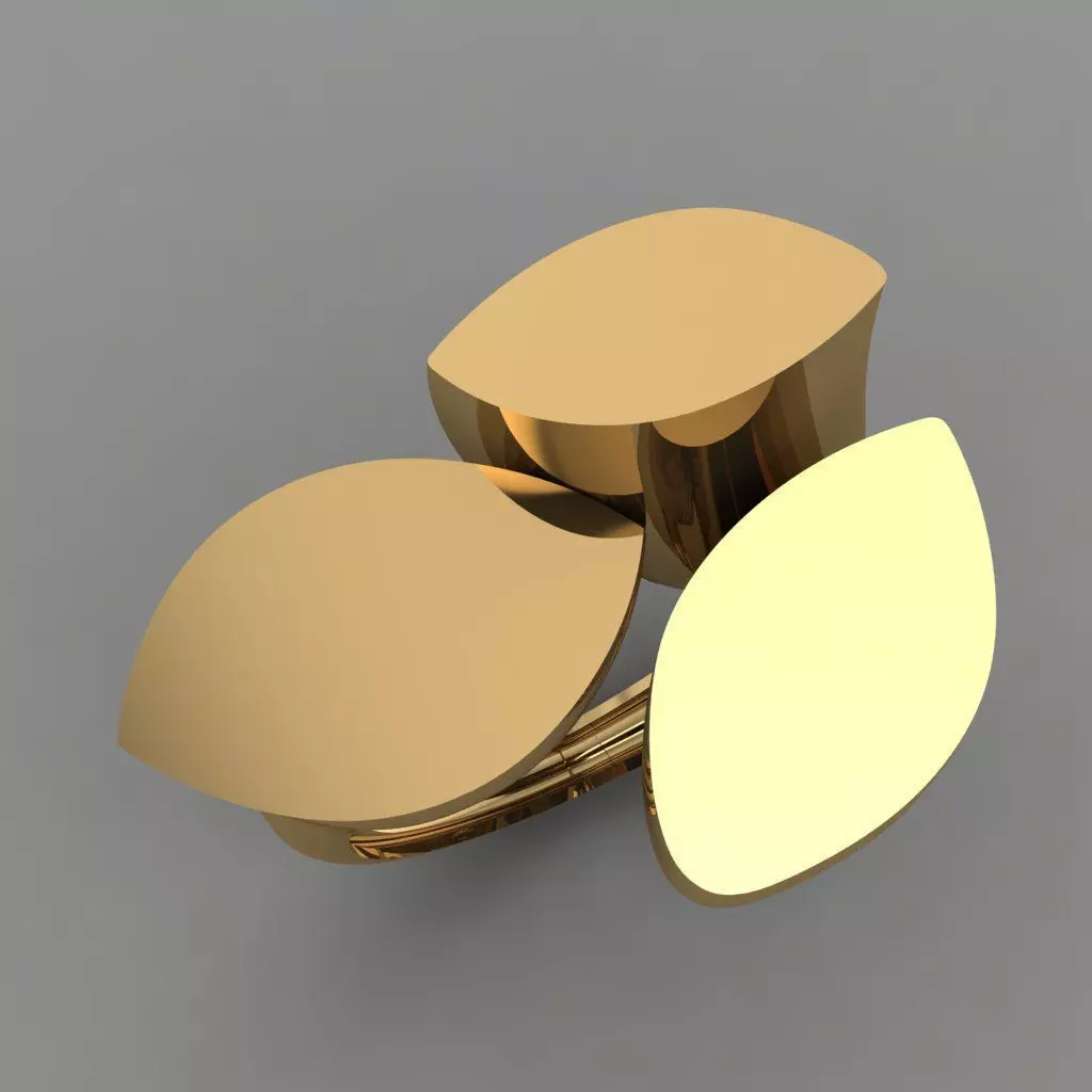 Turkish ring for ladies  3D Print Model 3D print model_0