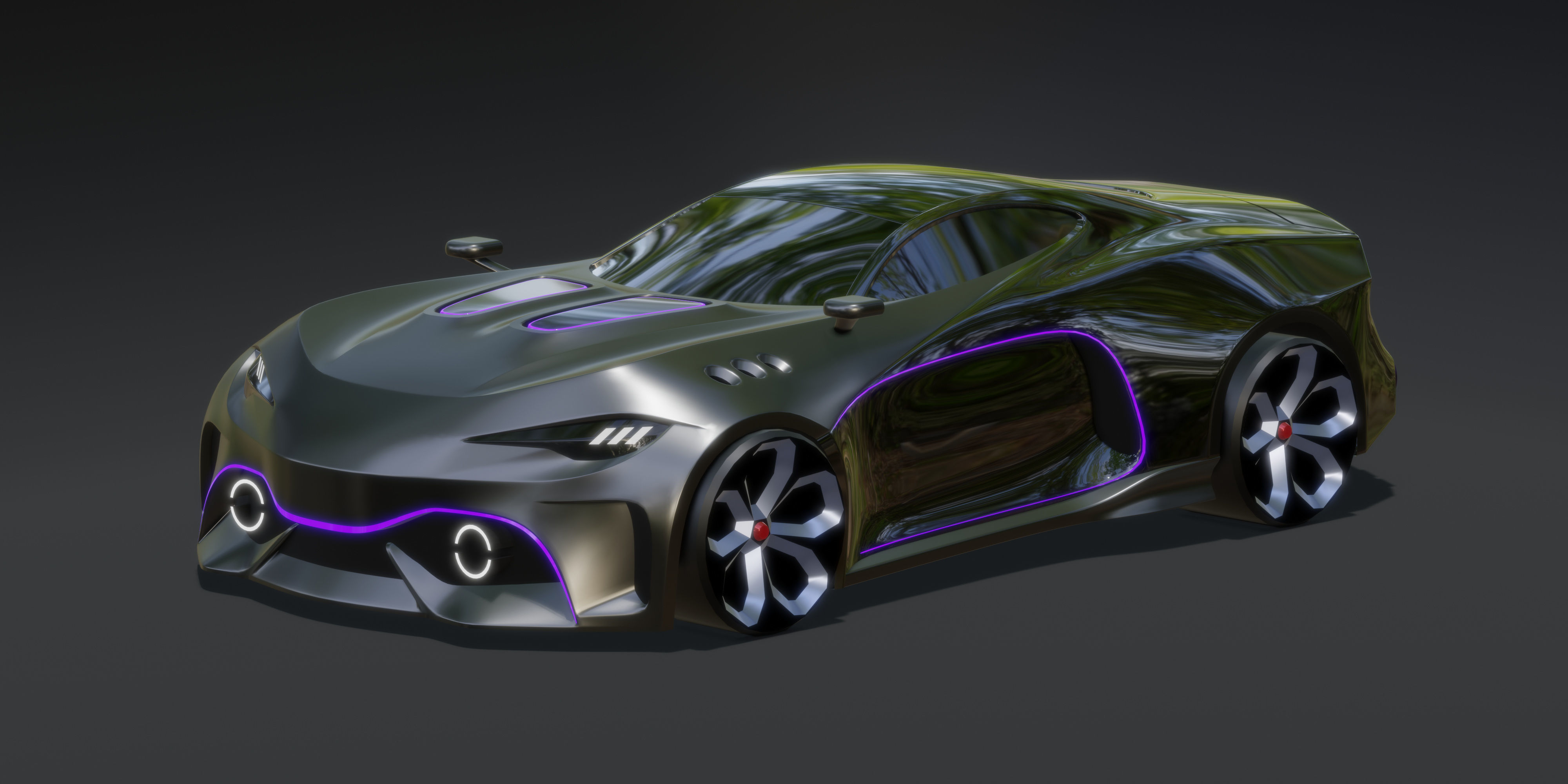 Concept Car 2022 3D model_5