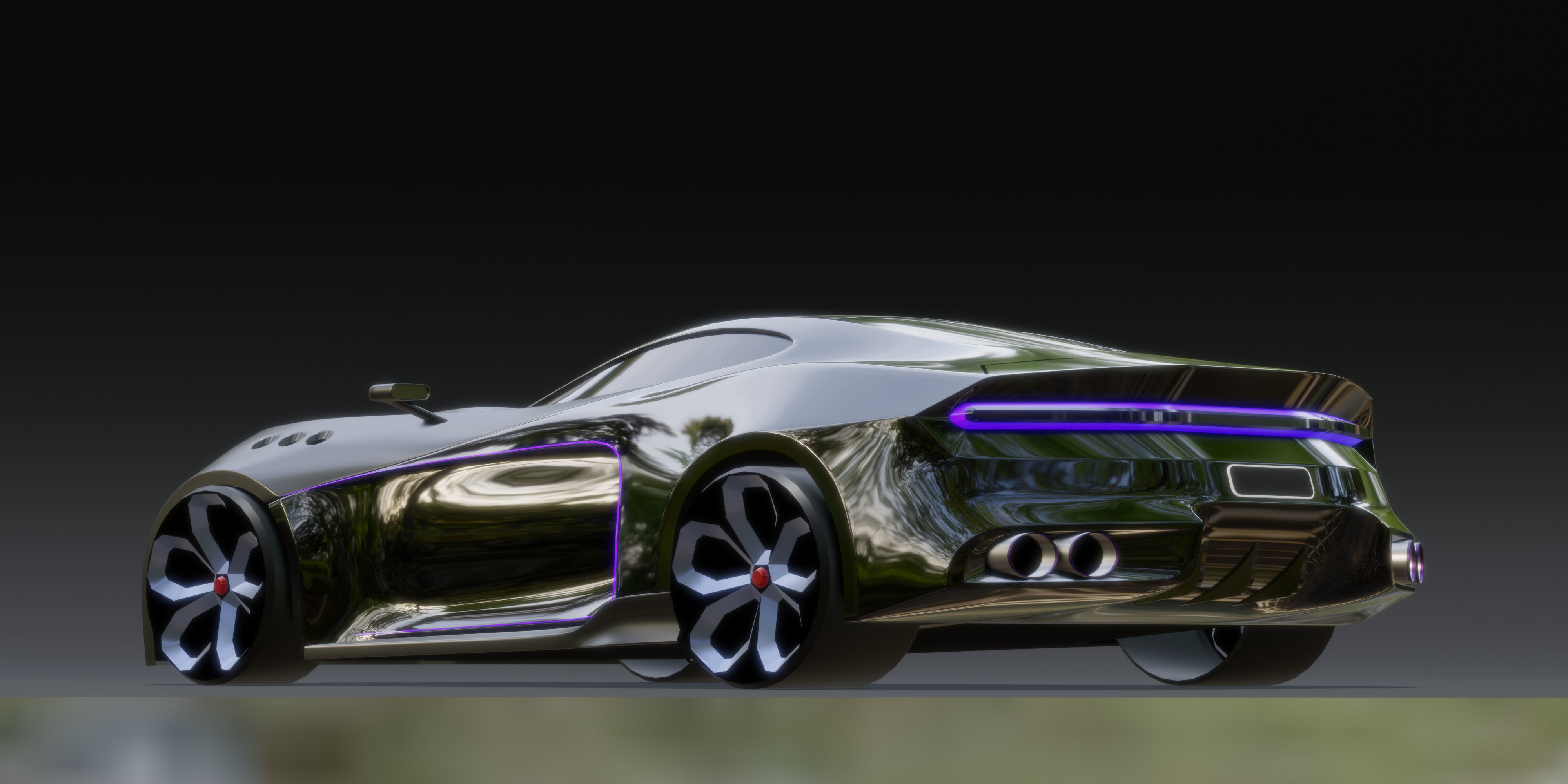 Concept Car 2022 3D model_8