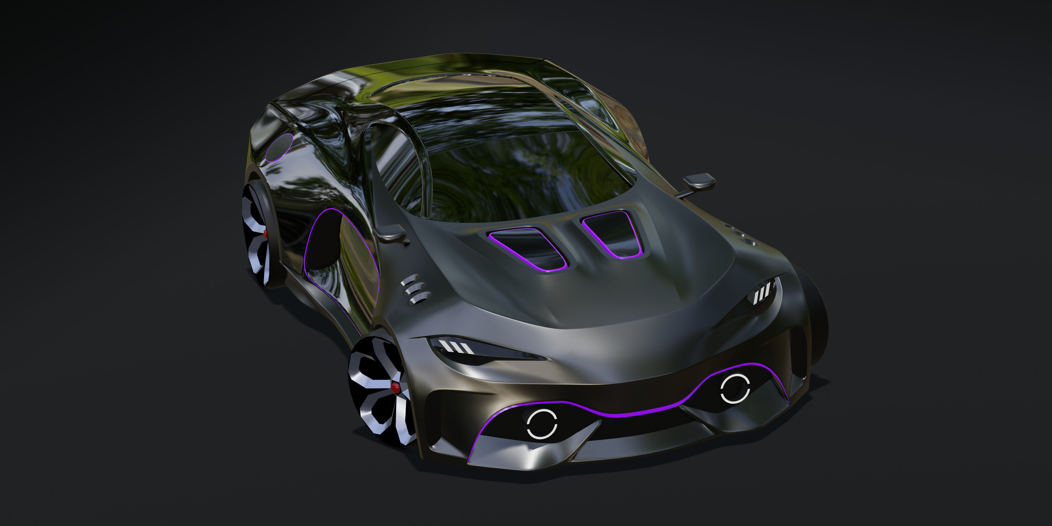 Concept Car 2022 3D model_3