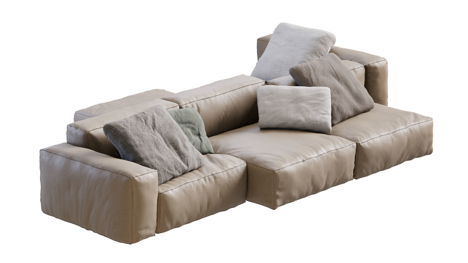 Sofa Reef 3D model_9