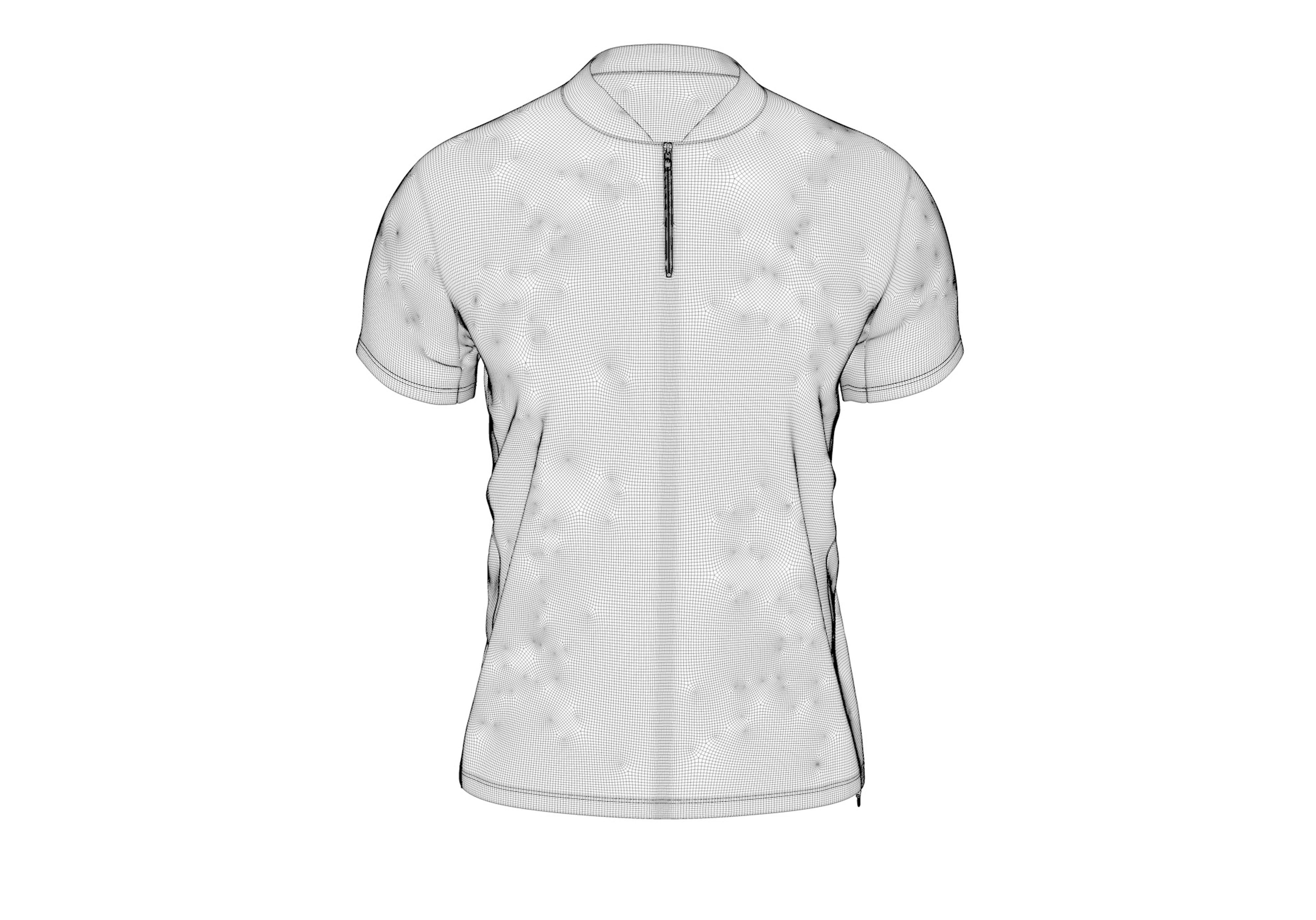 BASEBALL BATTING JACKET 3D model_5