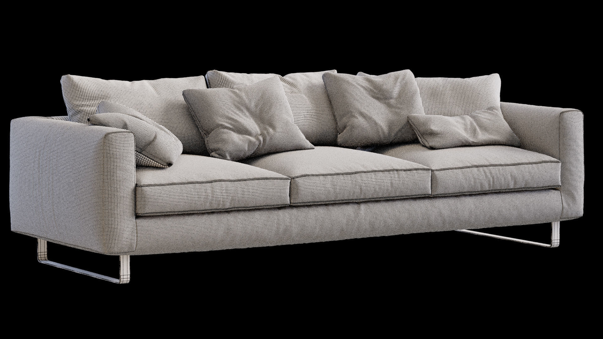 Sofa Elegance 3D model_4