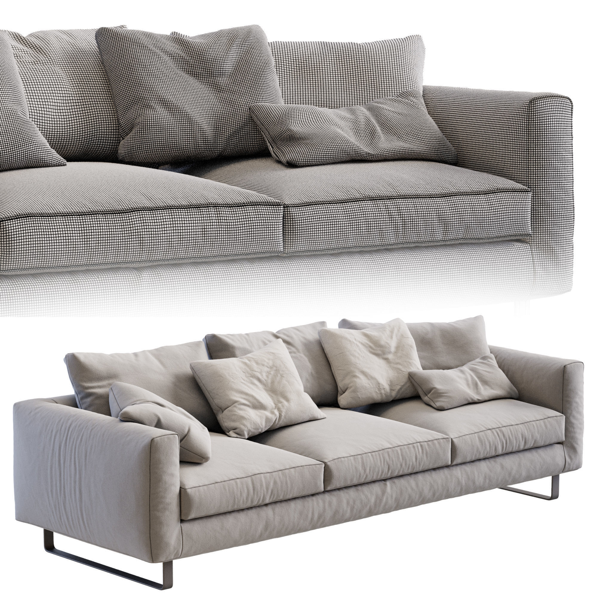 Sofa Elegance 3D model_1