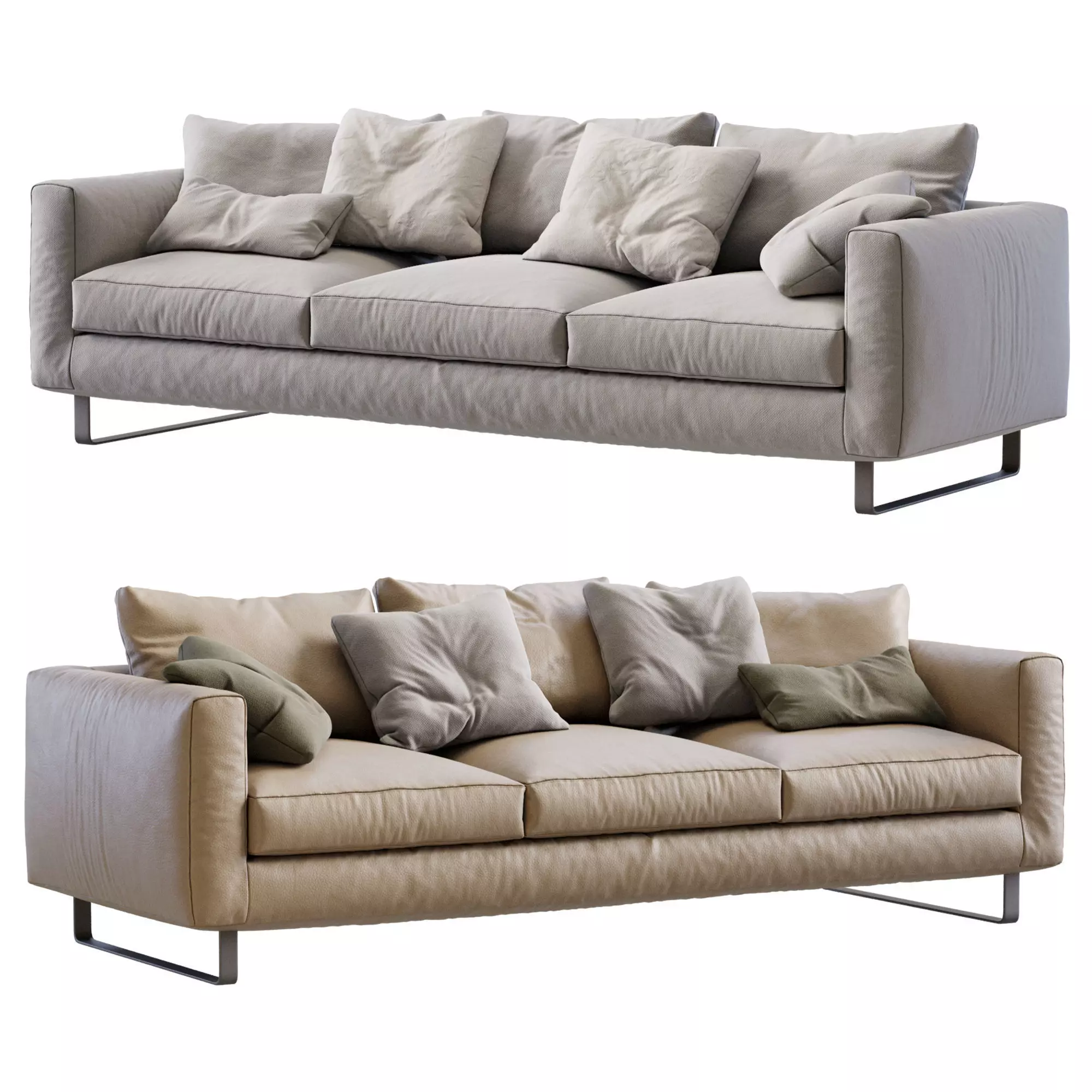 Sofa Elegance 3D model_0