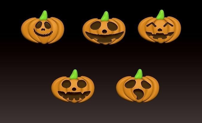 pumpkin cnc model  3D print model